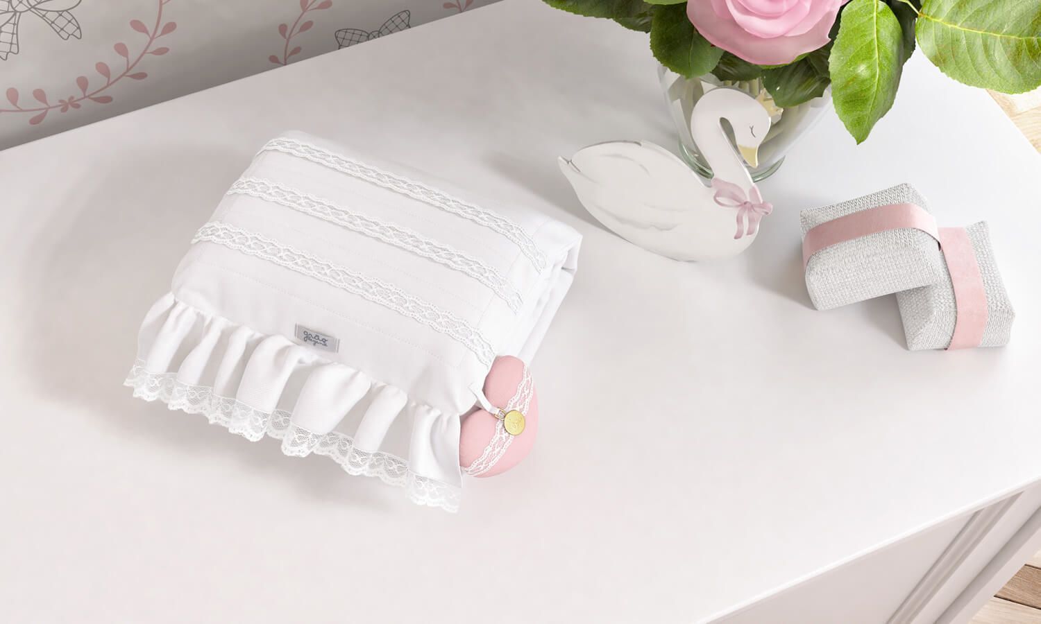 Trocador de Fraldas Portátil Princesa Clássica 85x40cm