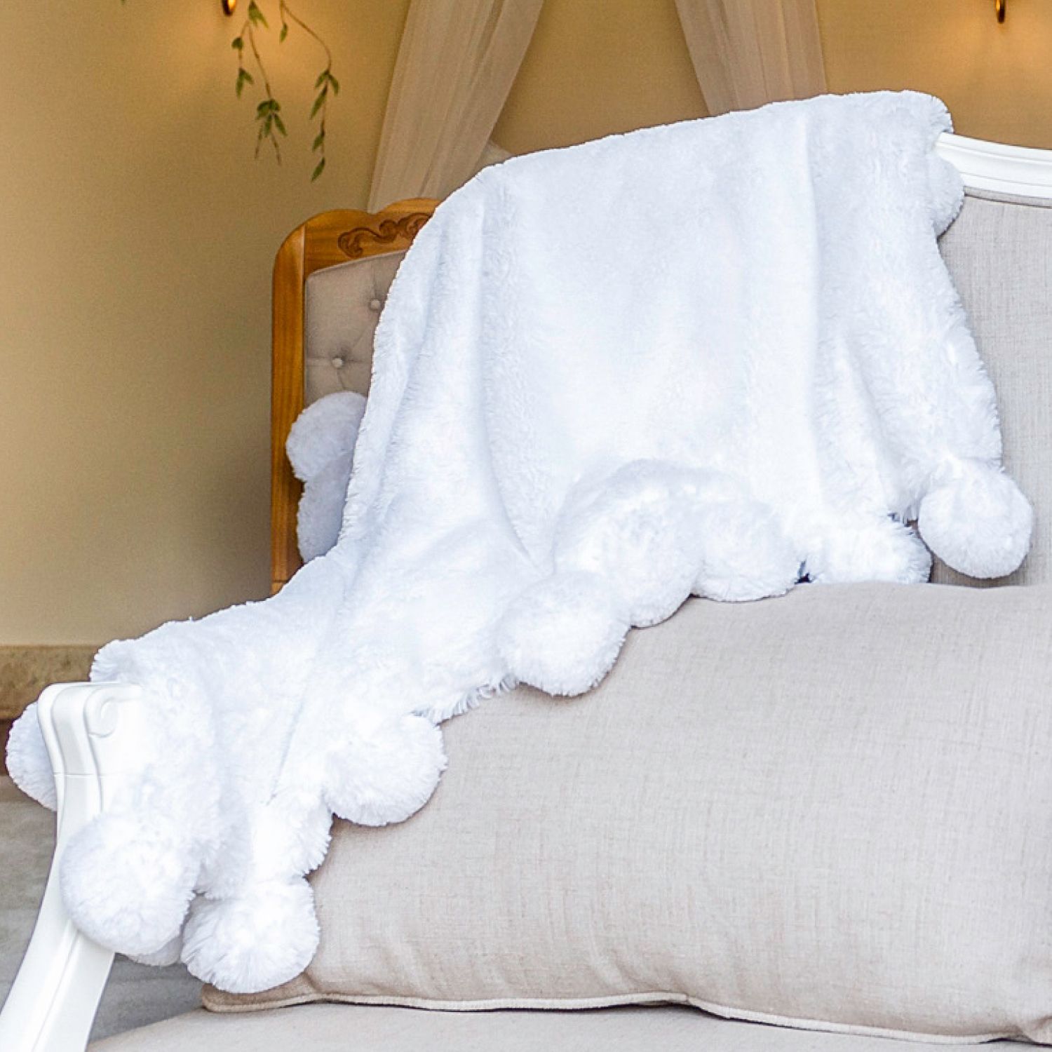 Cobertor Pompom Princesa Clássica 1M