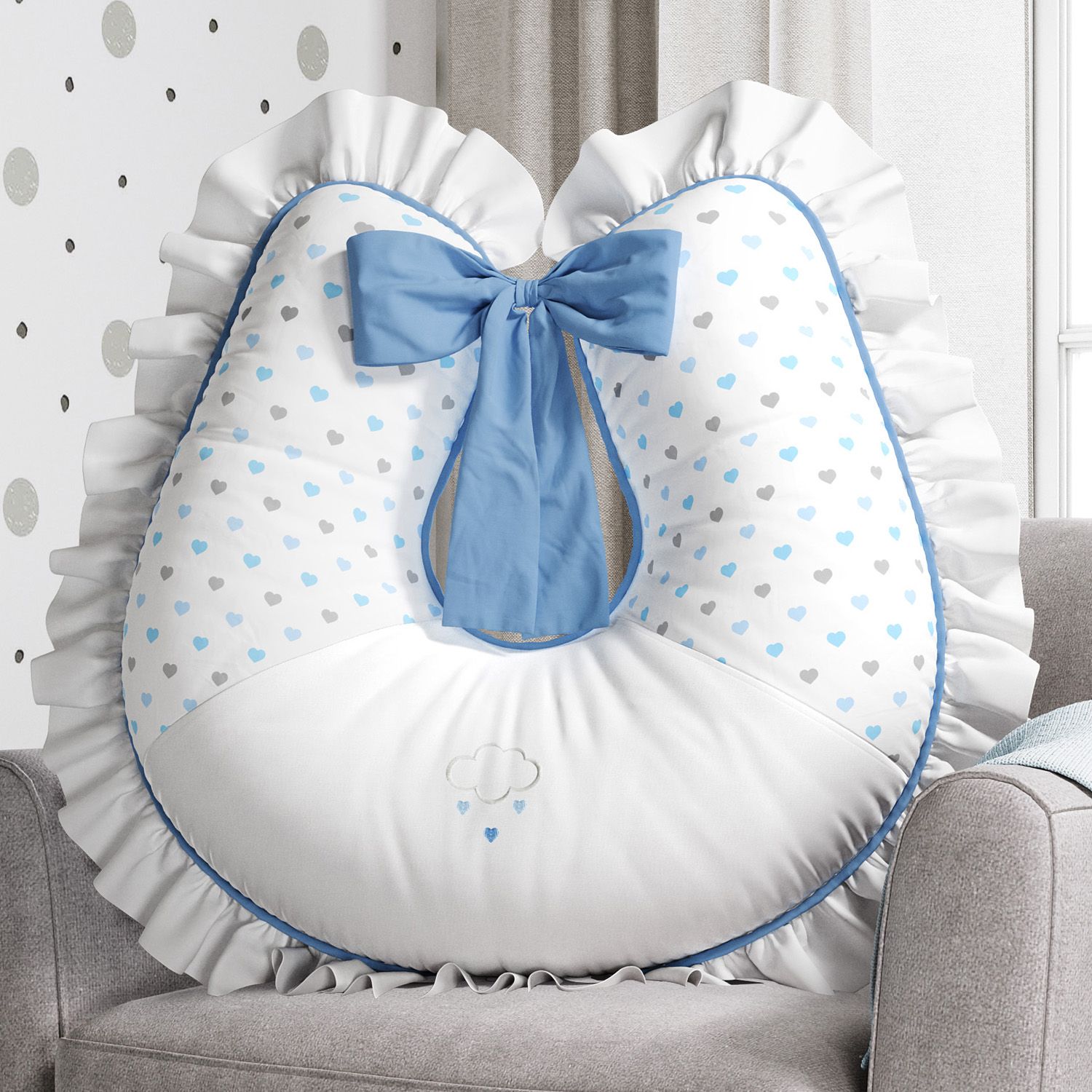 Almofada Amamentação Chuva de Amor