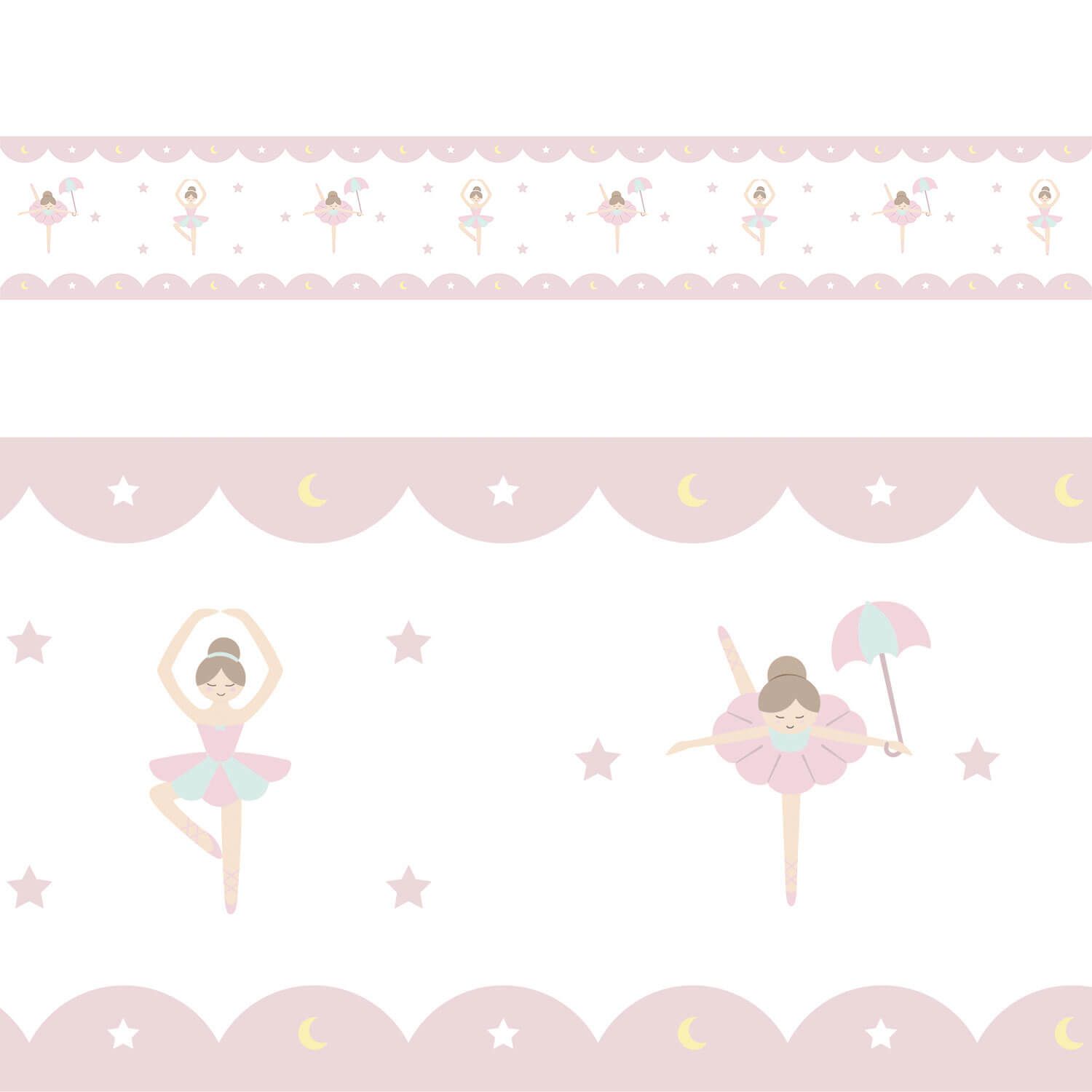 Faixa Adesiva de Parede Bailarina Trapezista 9m