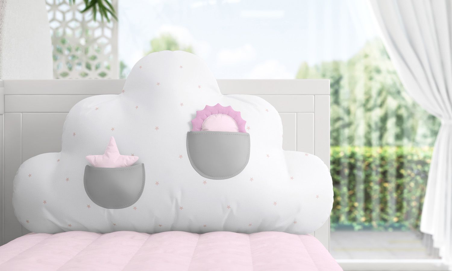 Kit Berço Nuvem de Algodão