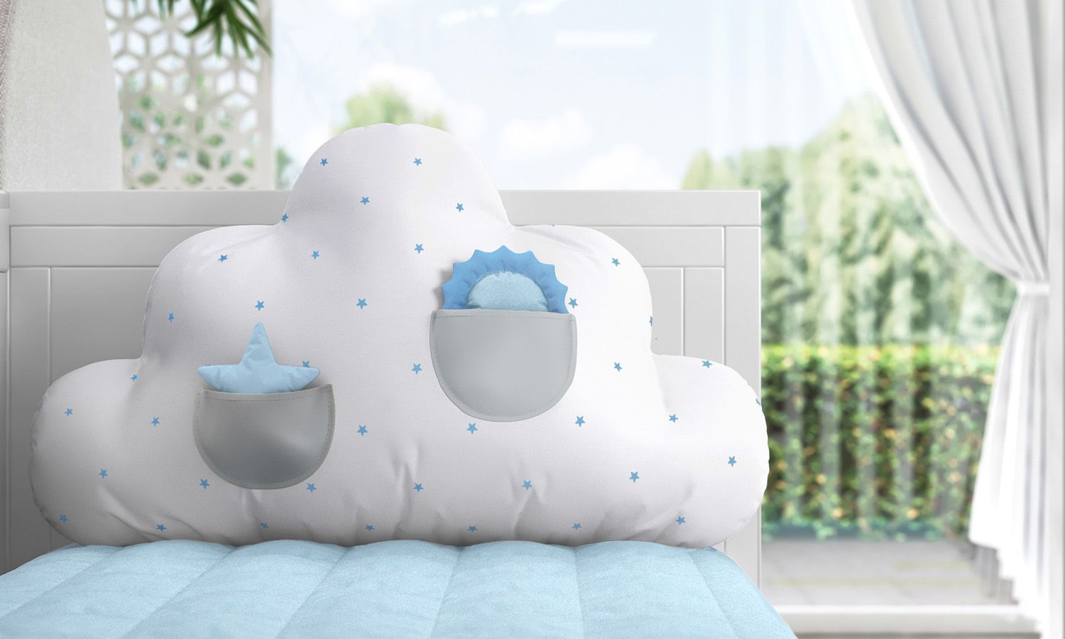 Kit Berço Nuvem de Algodão