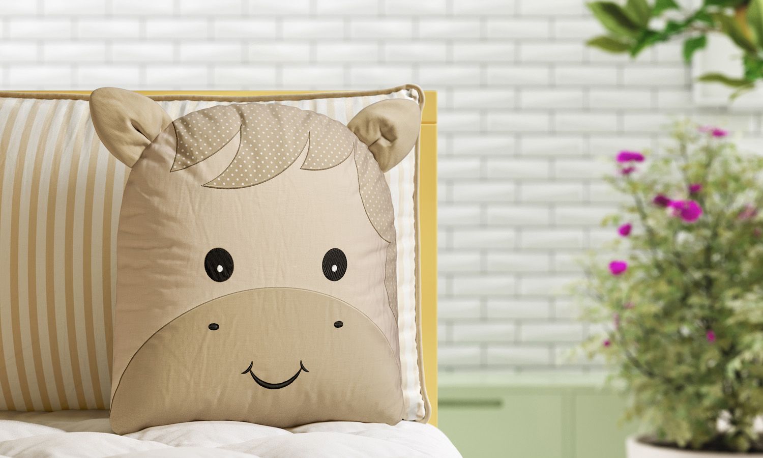 Almofada Amiguinho Cavalinho 32cm