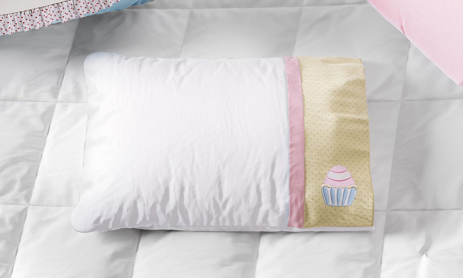 Jogo de Fronhas Doce Encanto 3 Peças