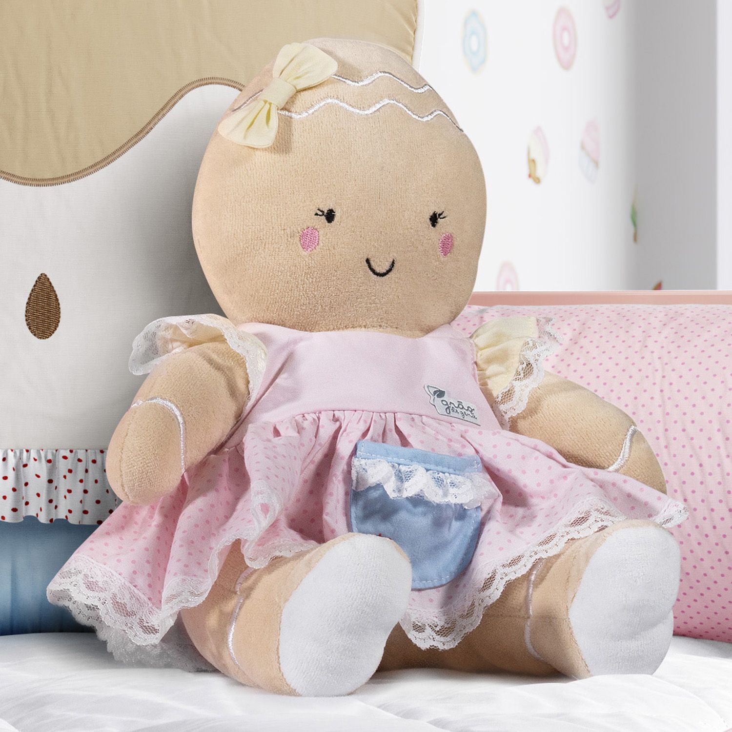 Boneca Baby Biscoitinha 27cm