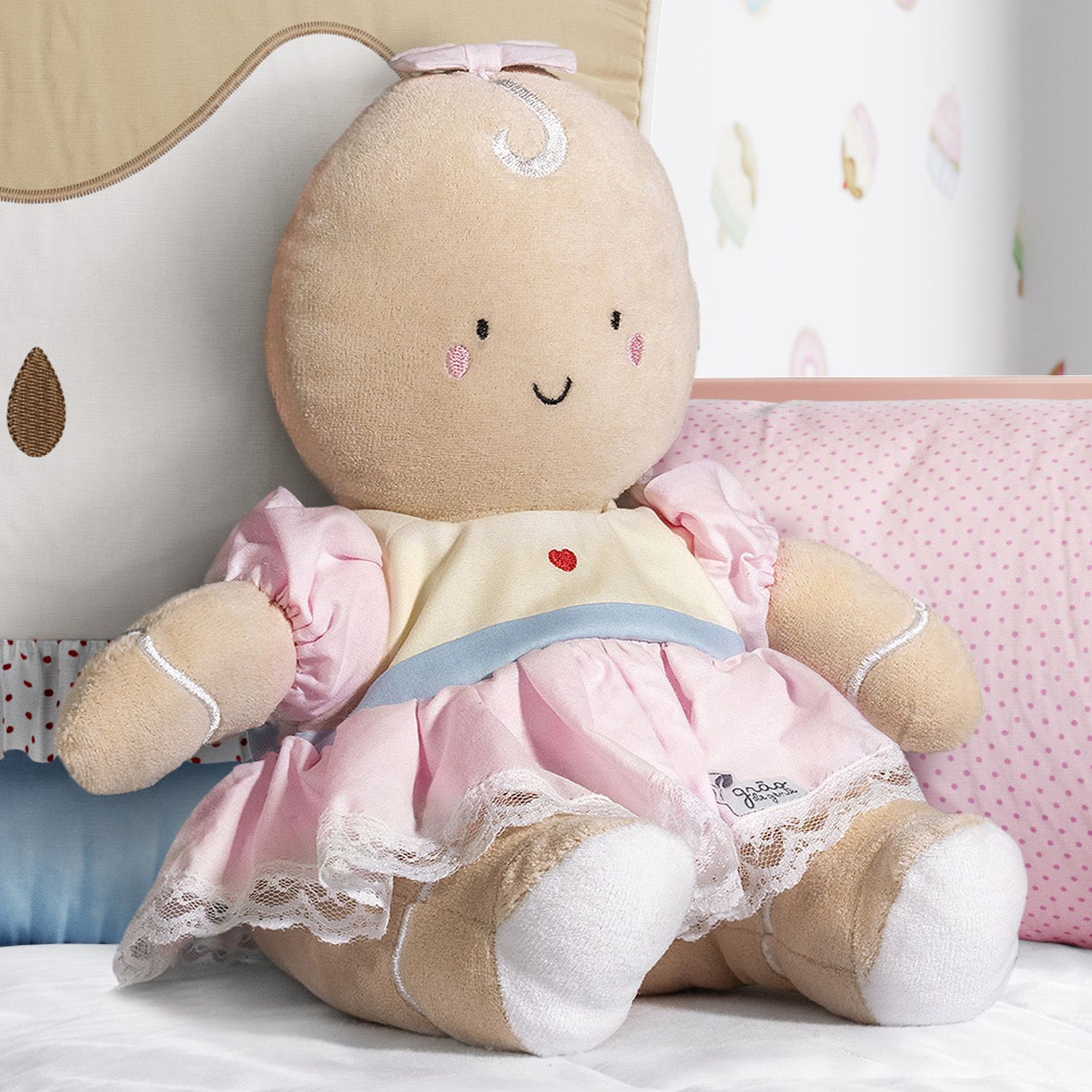 Boneca Baby Biscoitinha 23cm