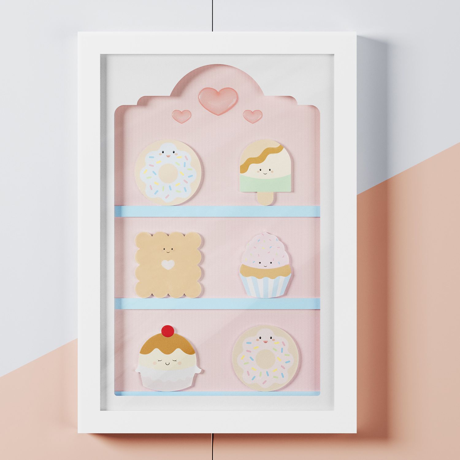 Quadro Vitrine Doce Encanto 35cm