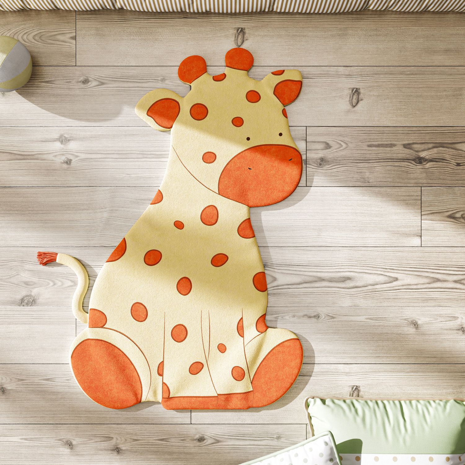 Tapete Amiguinha Girafa 90CM