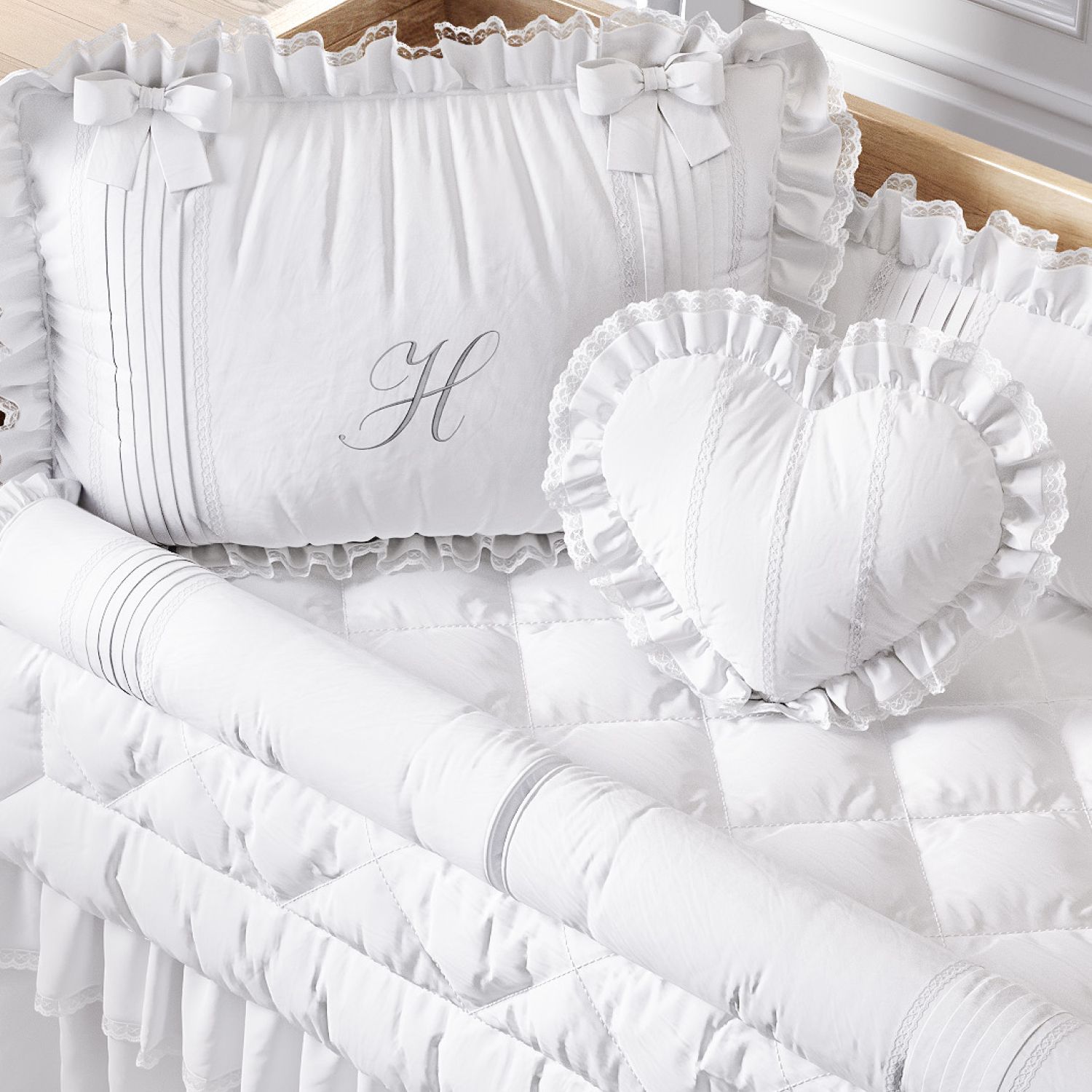 Kit Berço Sonho Provençal Personalizado