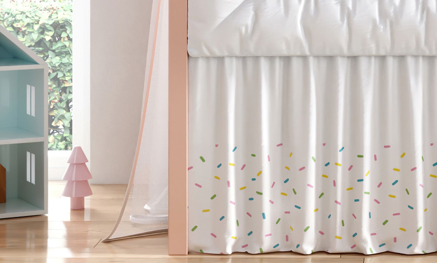 Saia de Berço Barra Granulado Colorido