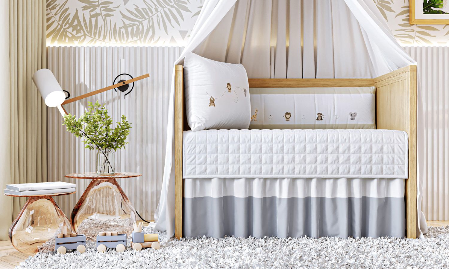 Kit Berço Safári Baby