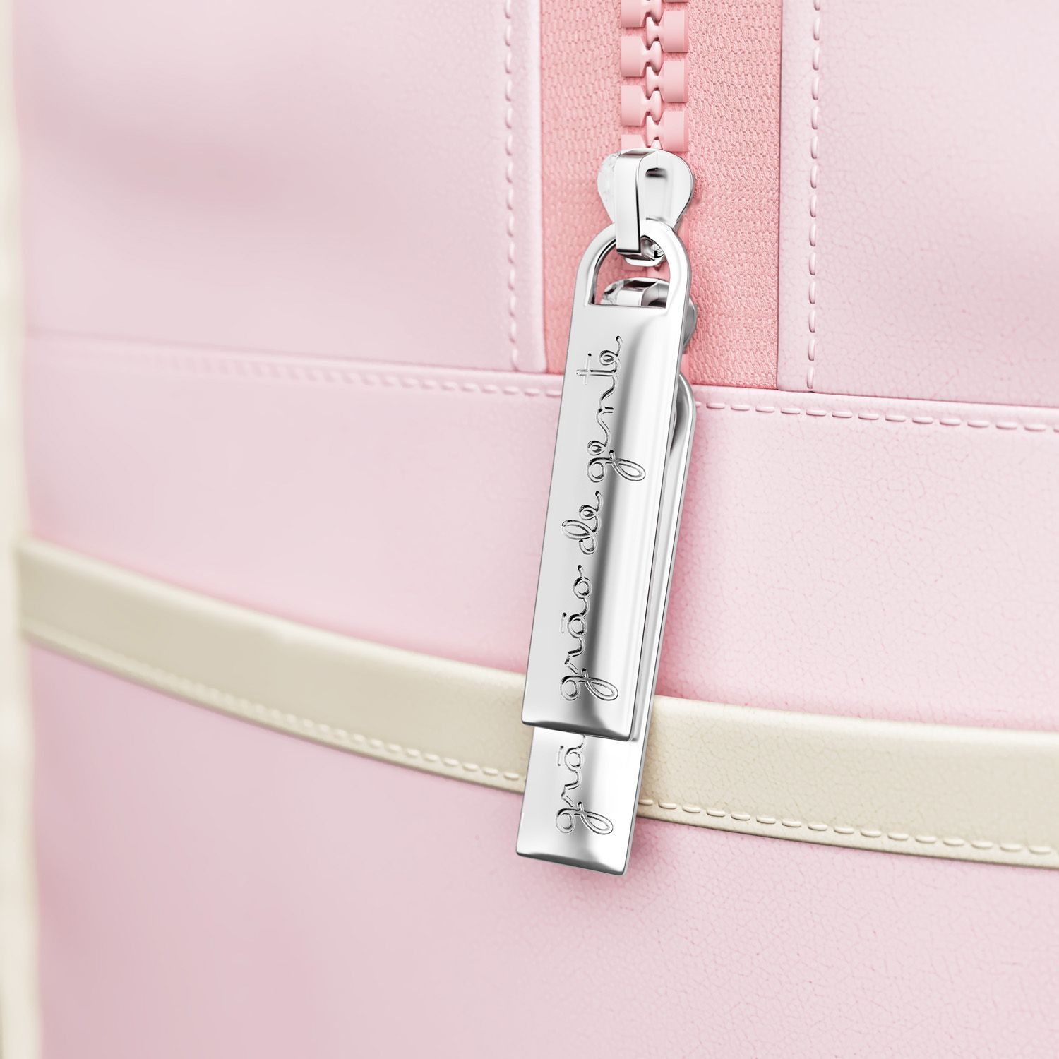 Mala Maternidade Amiguinho Leão Branco 48cm