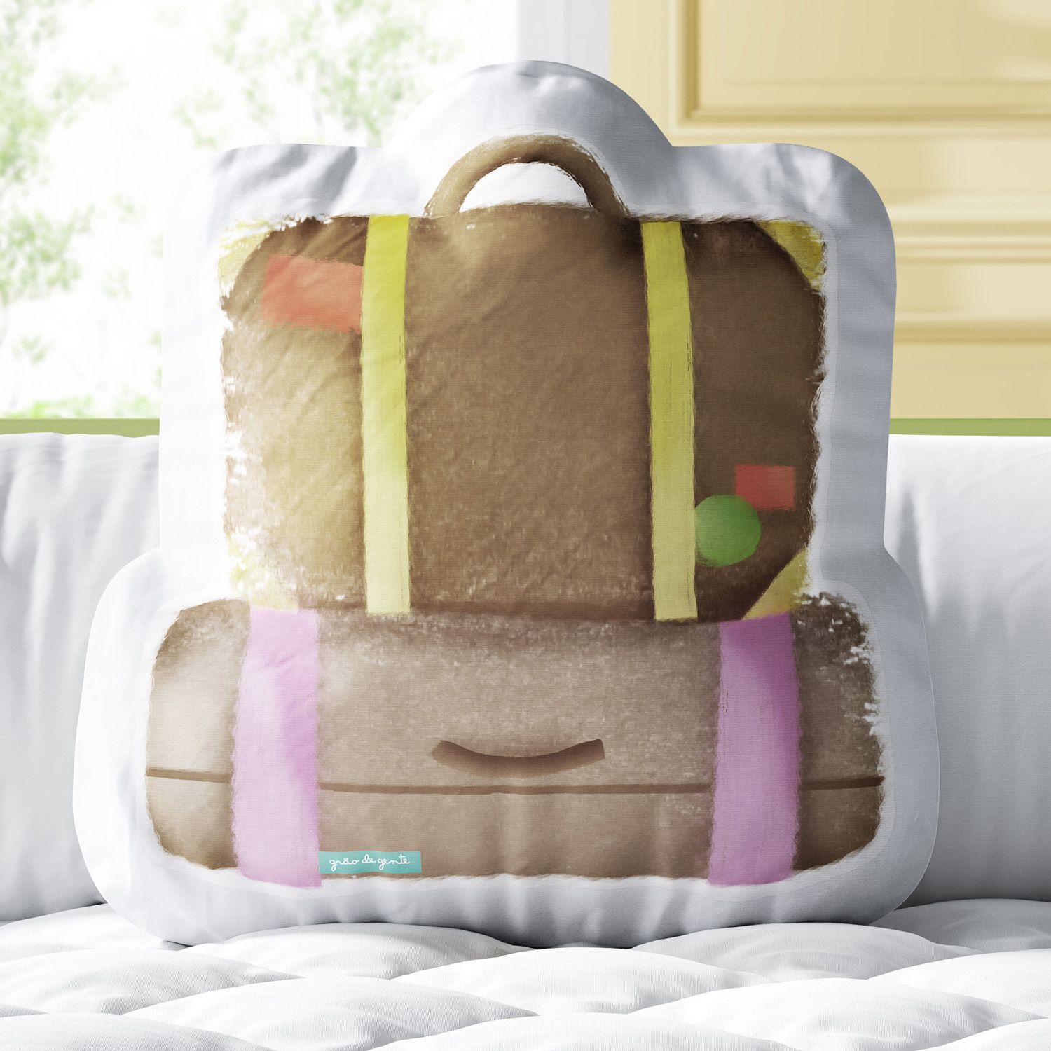 Almofada Malas Viajantes 33cm