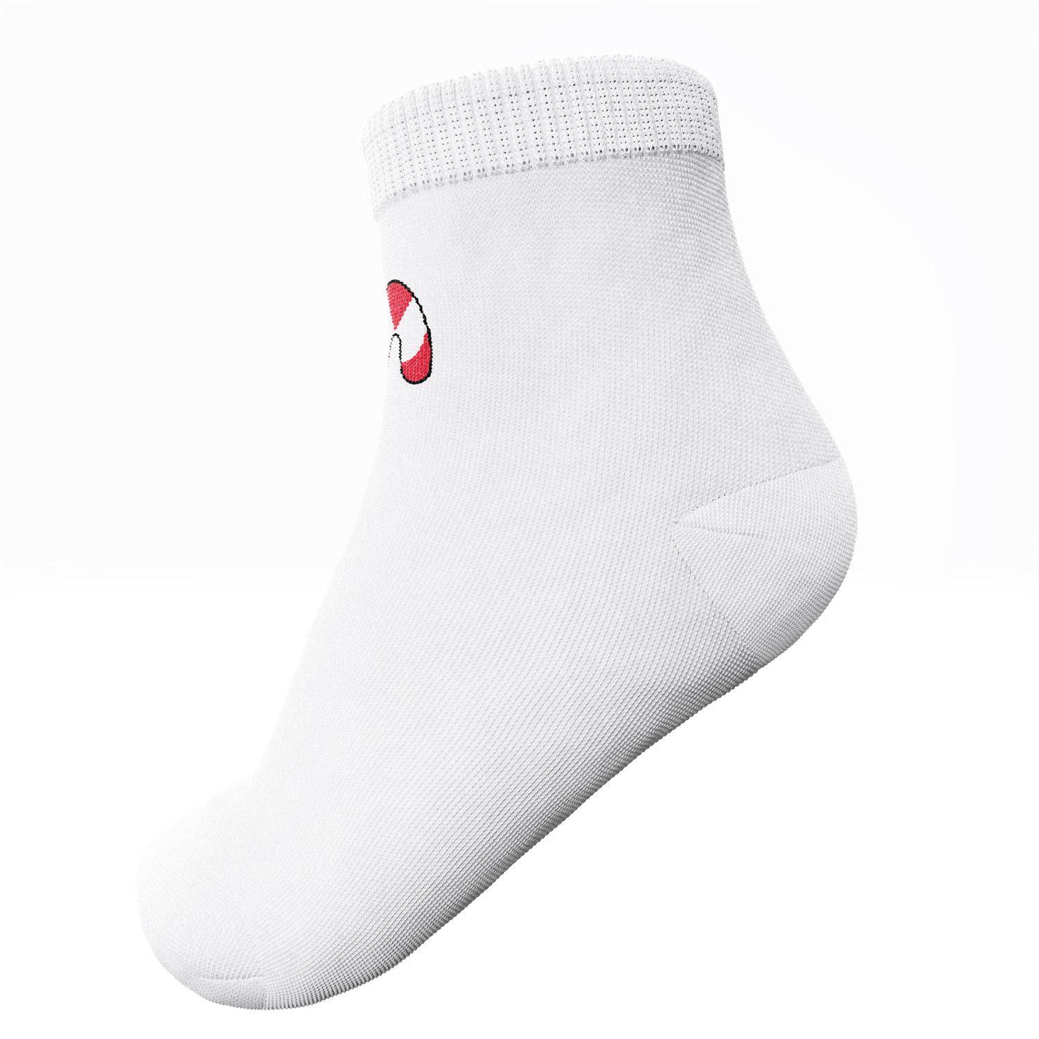 Meia Bebê Pirulito Branco