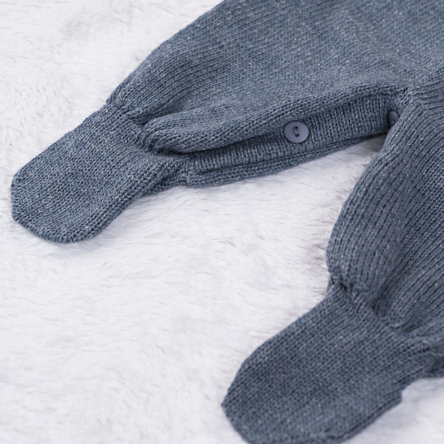 Jardineira Tricot Canelado com Botões Amarelo