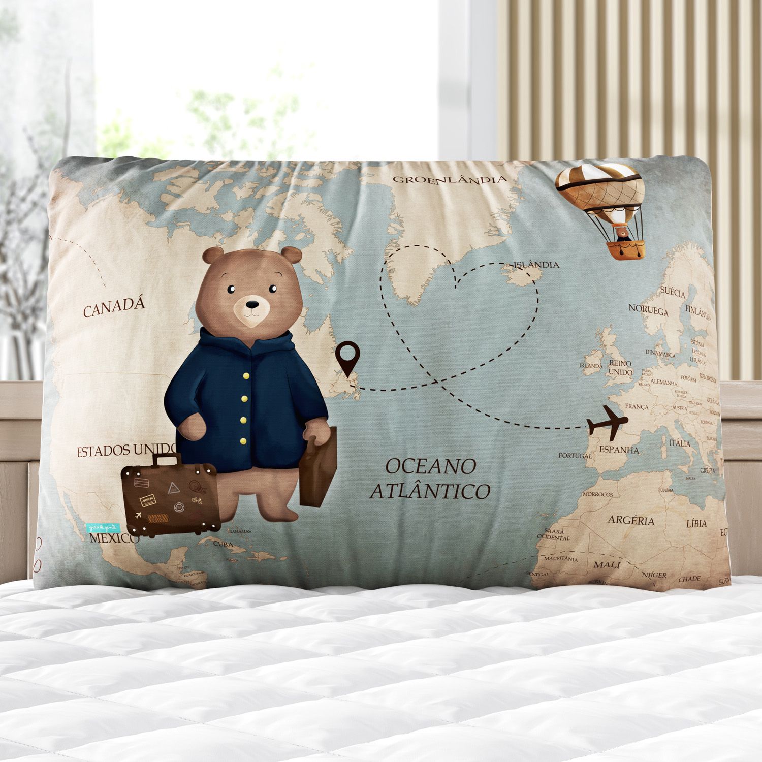 Kit Berço Teddy Pelo Mundo