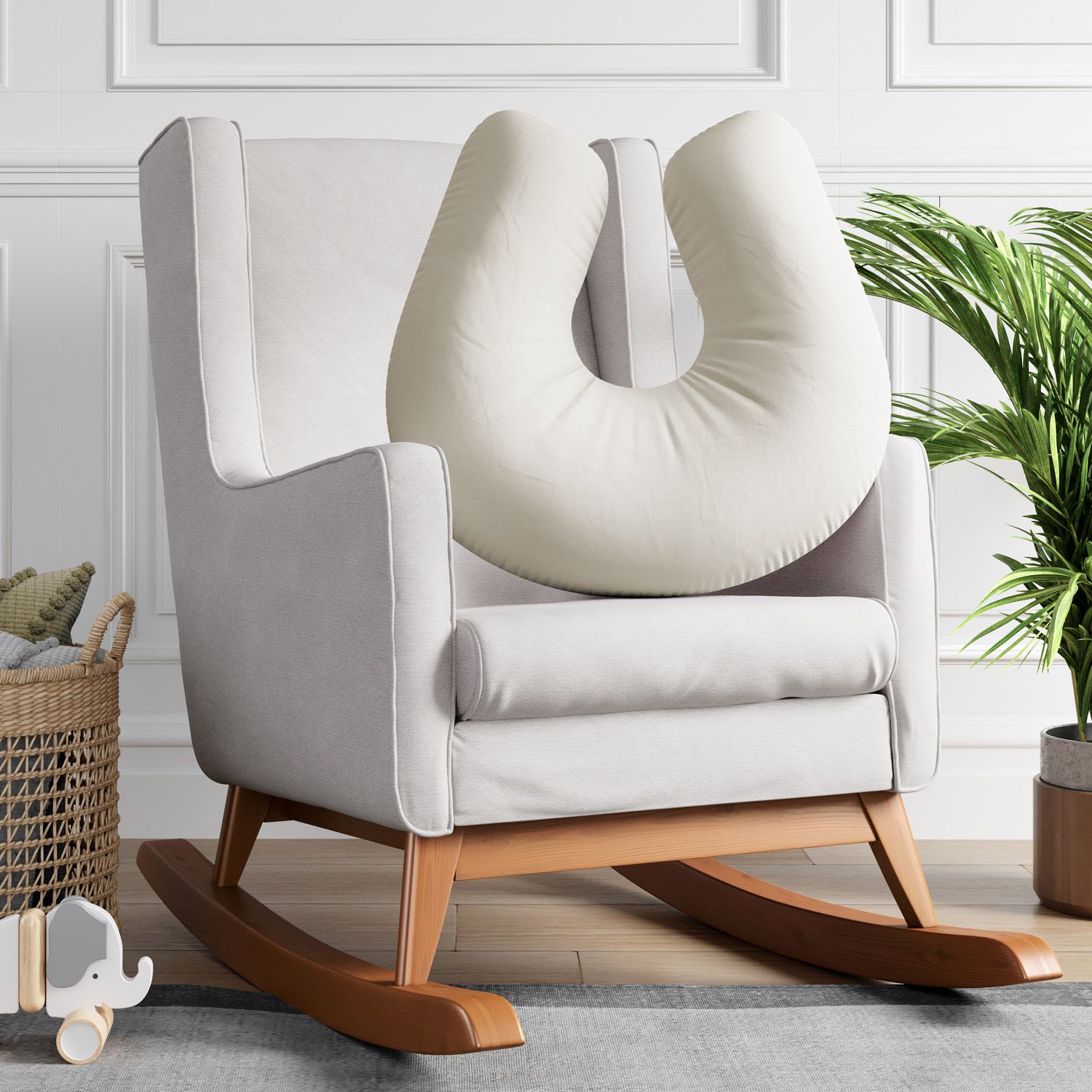 Almofada Amamentação Branca