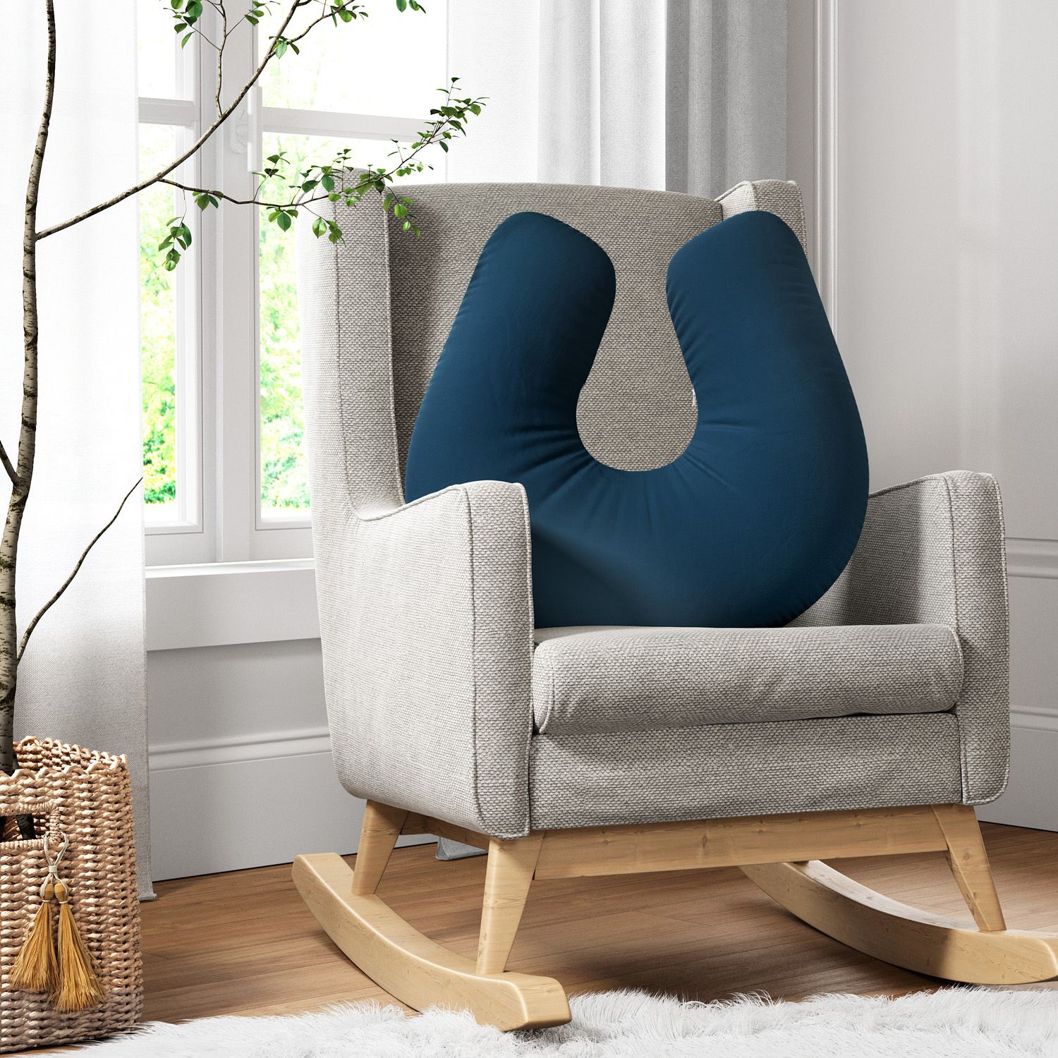 Almofada Amamentação Branca