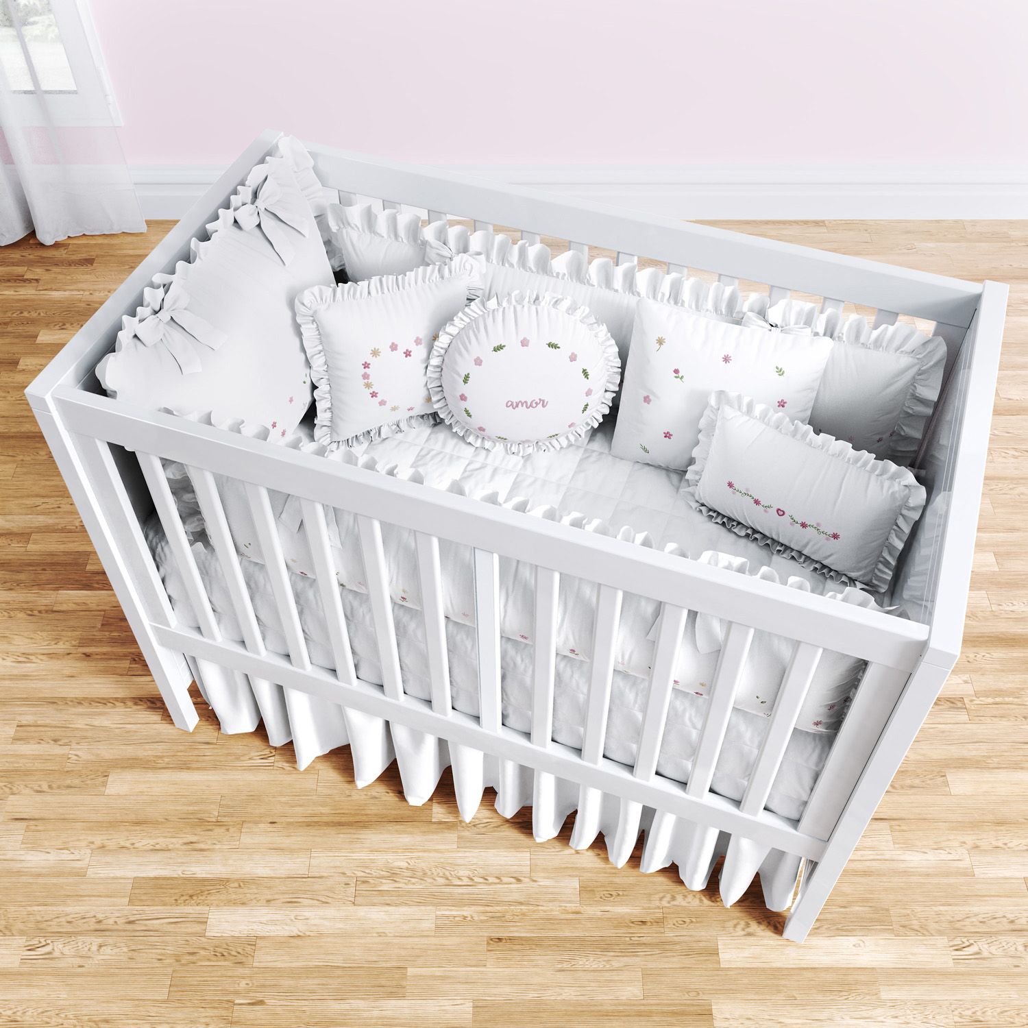 Kit Berço Floral Petit