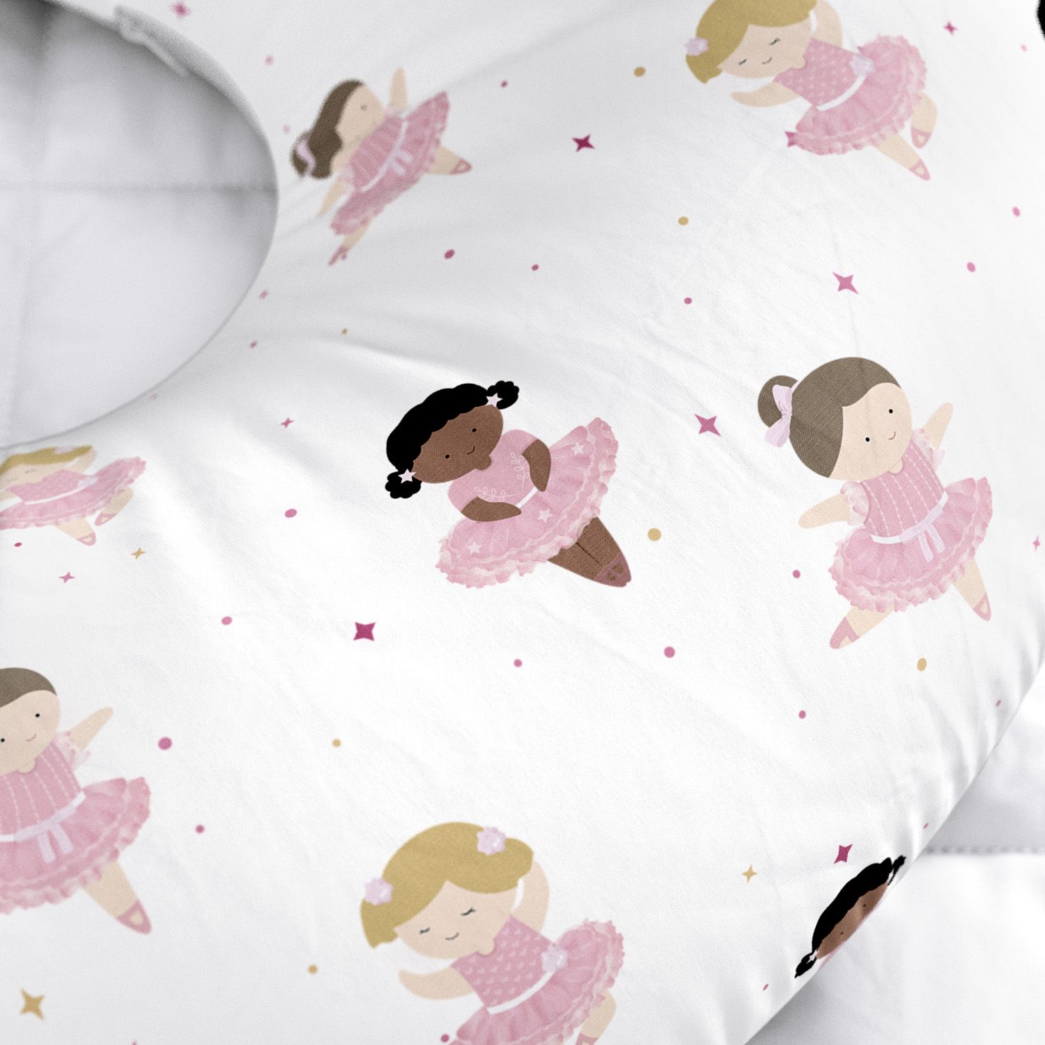 Almofada Amamentação Bailarinas Baby