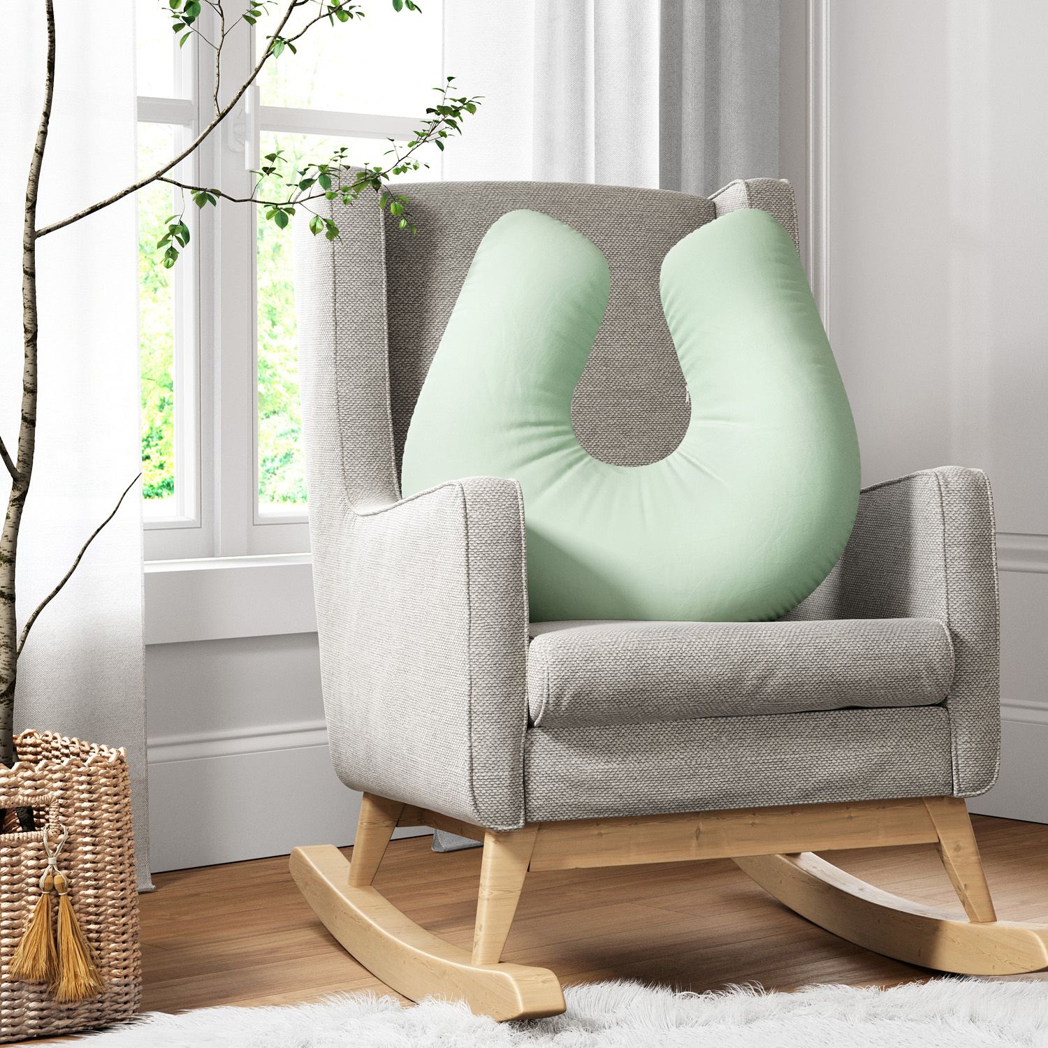 Almofada Amamentação Branca