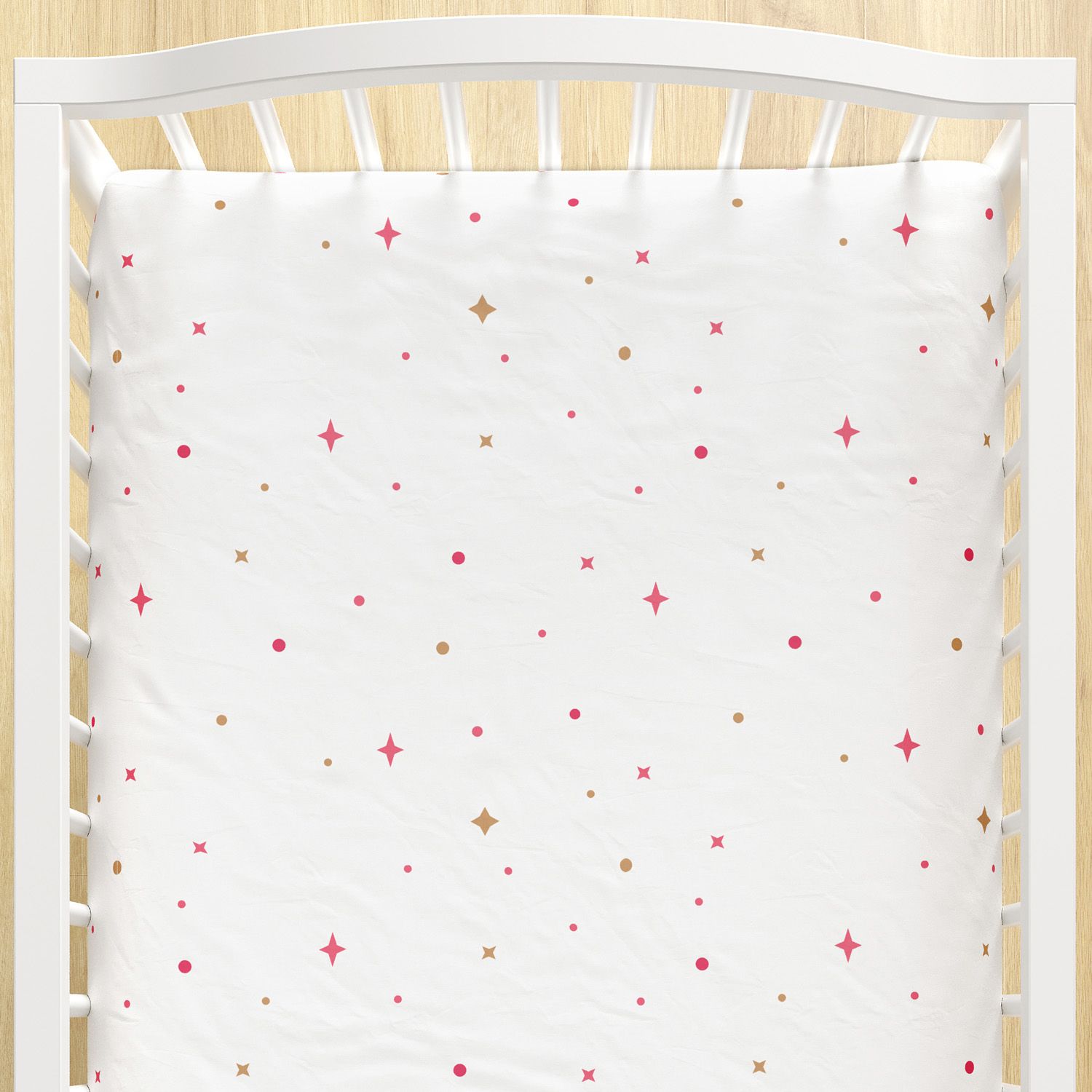 Lençol Berço com Elástico Estrela de Belém