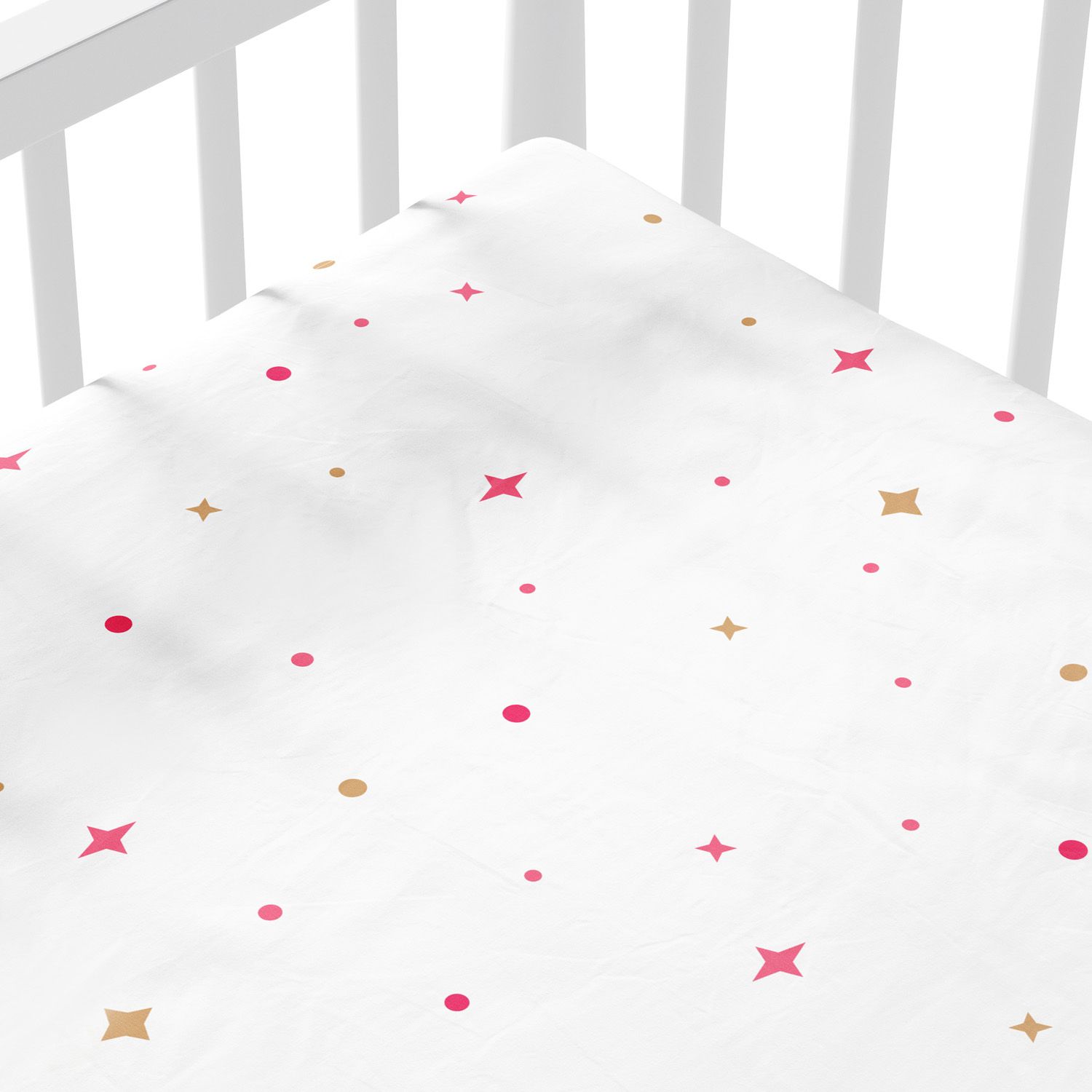 Lençol Berço com Elástico Estrela de Belém