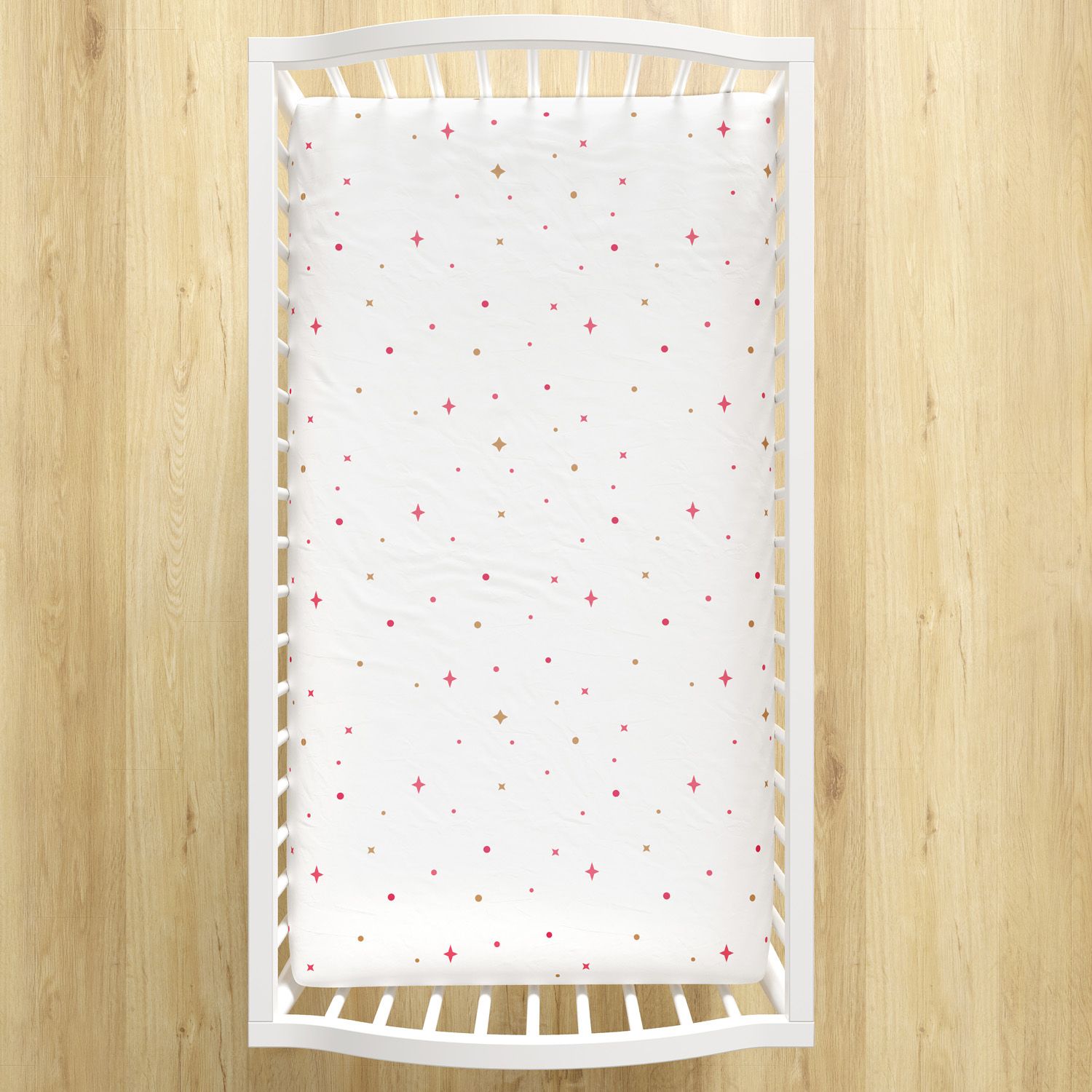 Lençol Berço com Elástico Estrela de Belém