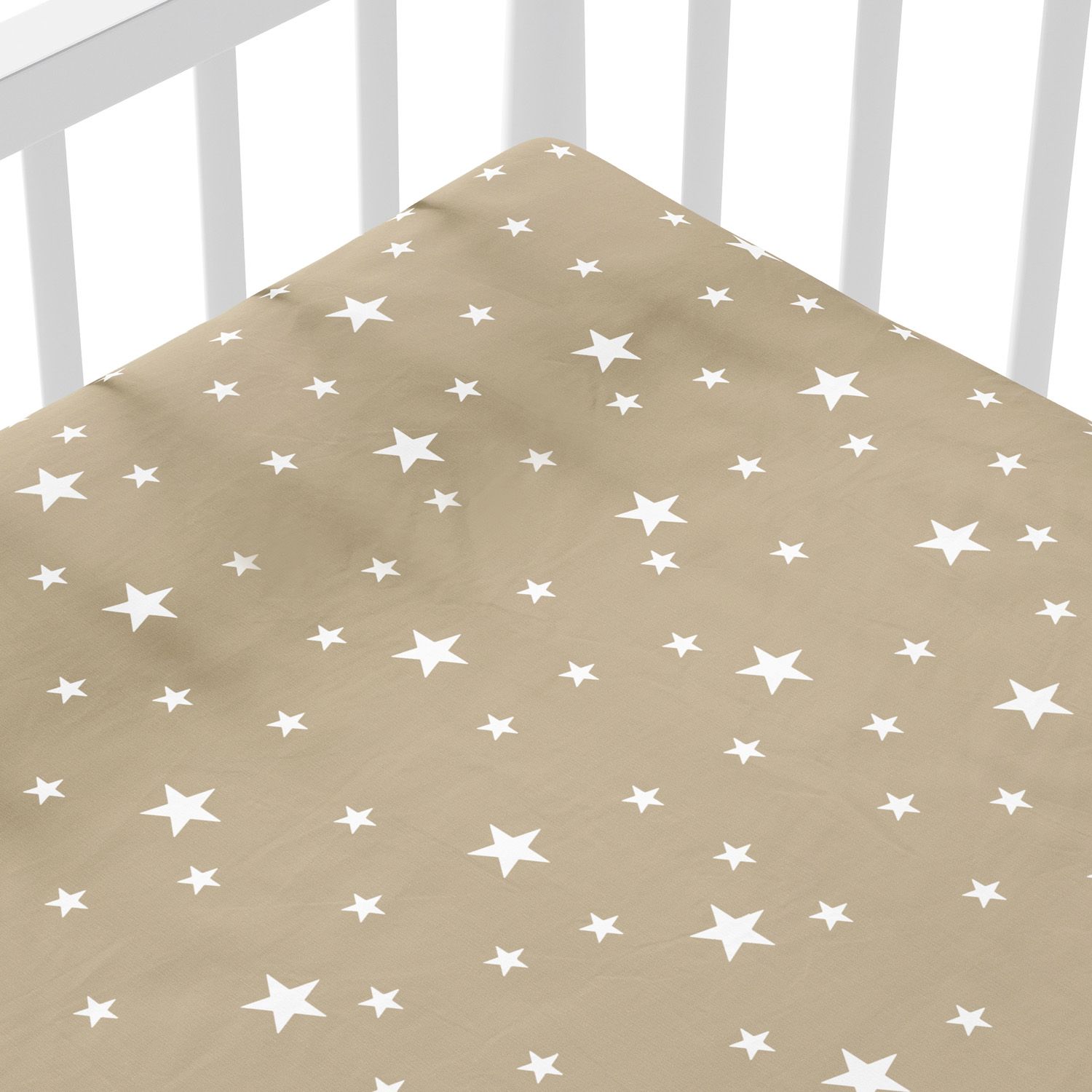 Lençol Berço com Elástico Estrela Colorido