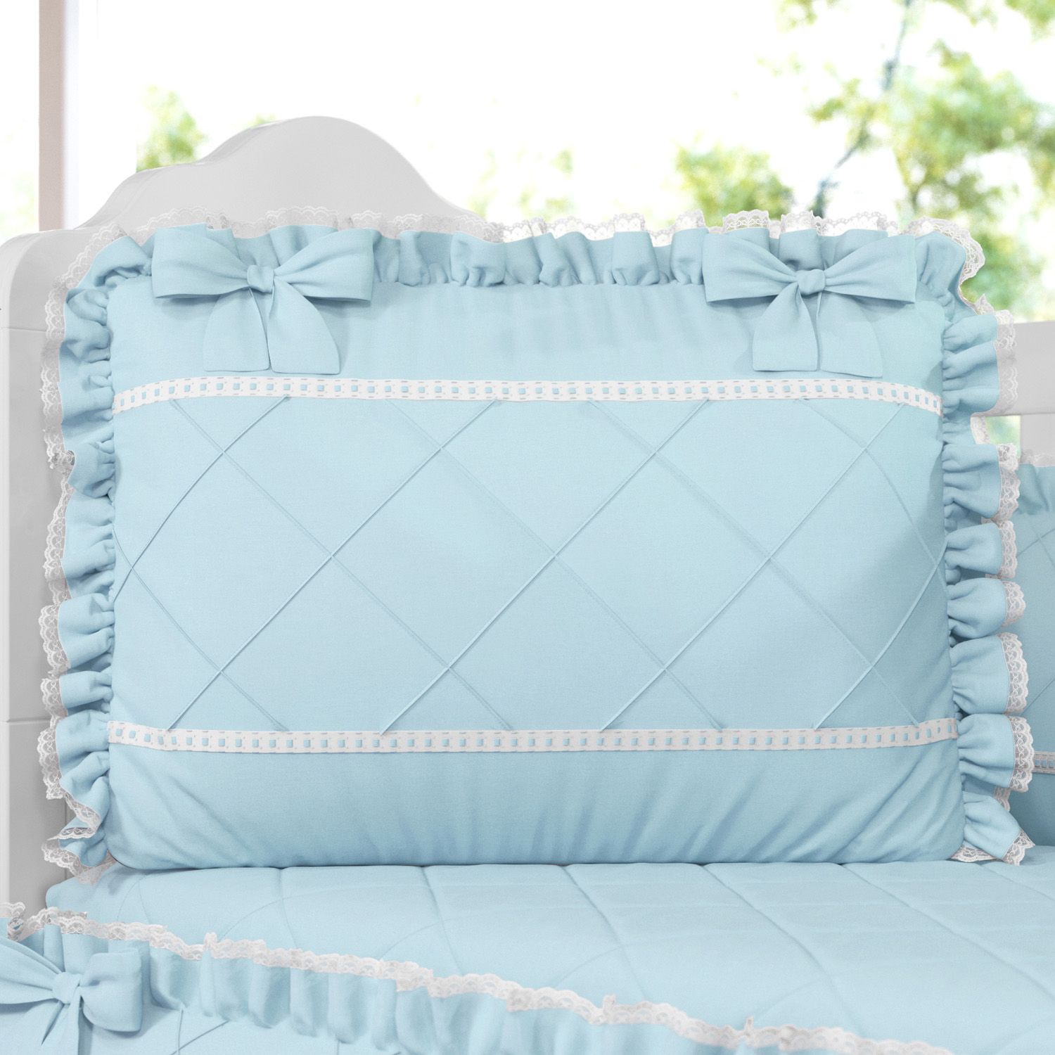 Kit Berço Branco Clássico