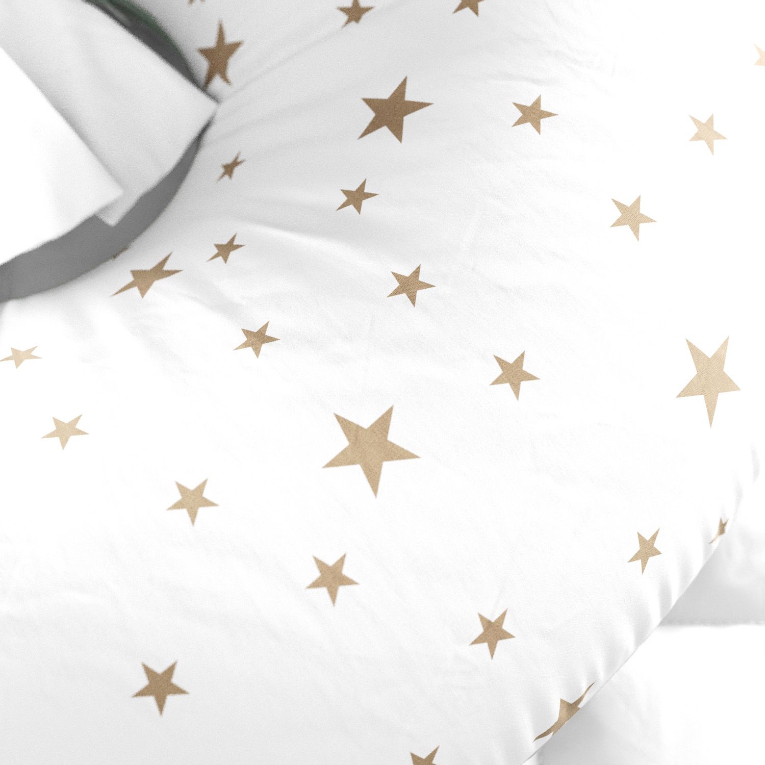 Almofada Amamentação Estrelinhas Azul com Laço