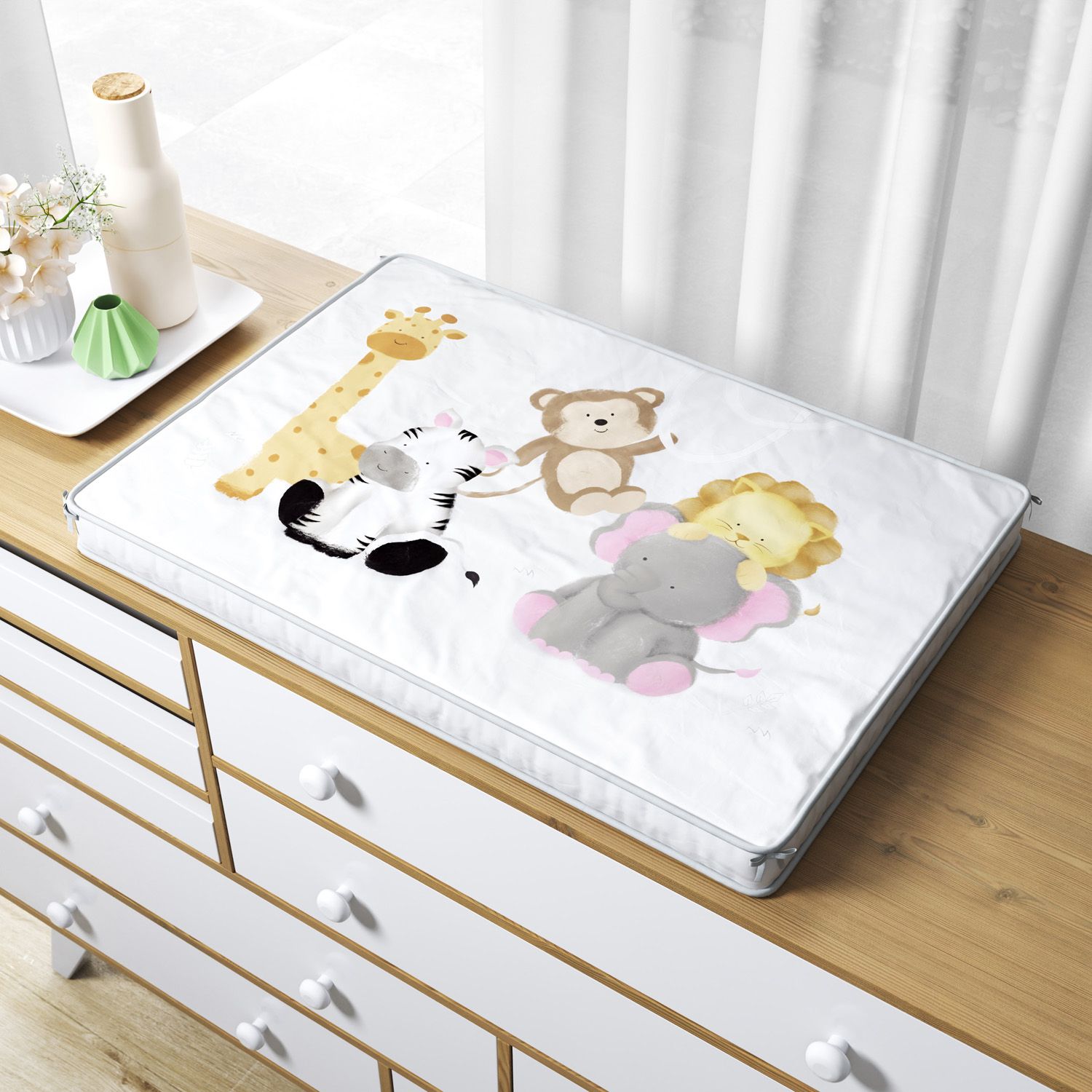 Trocador de Fraldas Safári Aquarela