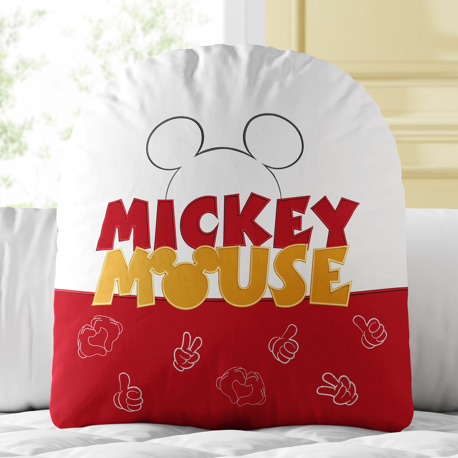 Almofada Mickey Mouse Vermelho 34cm