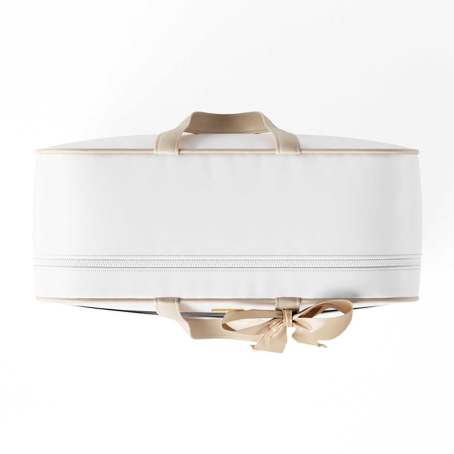 Mala Maternidade Azul Marinho e Bege Luxo 48cm