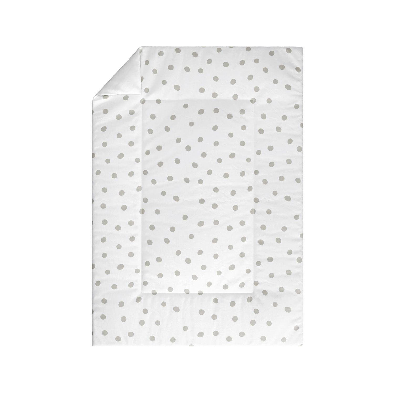 Edredom de Berço Maxi Poá Rosa