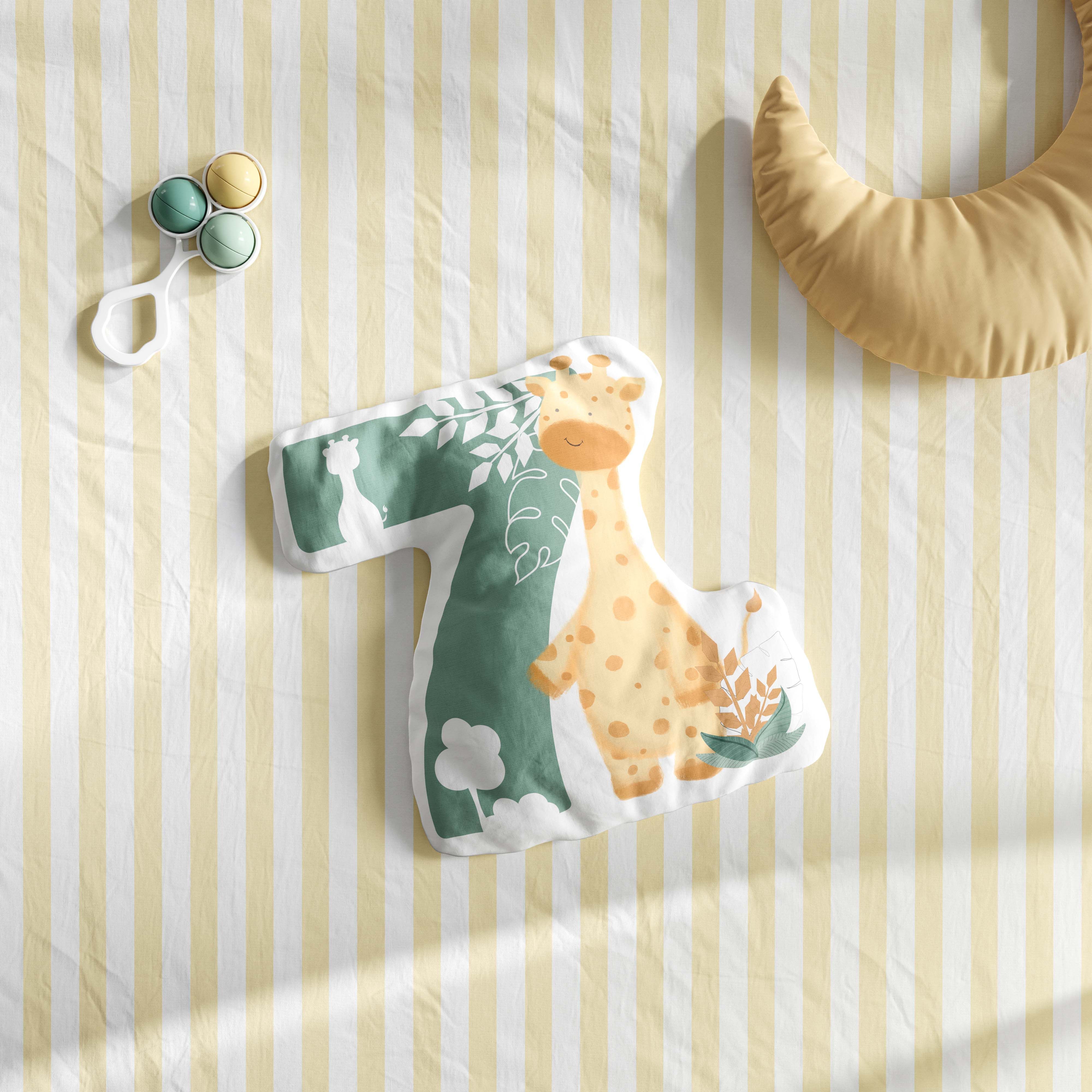 Almofada Mesversário Safári Aquarela