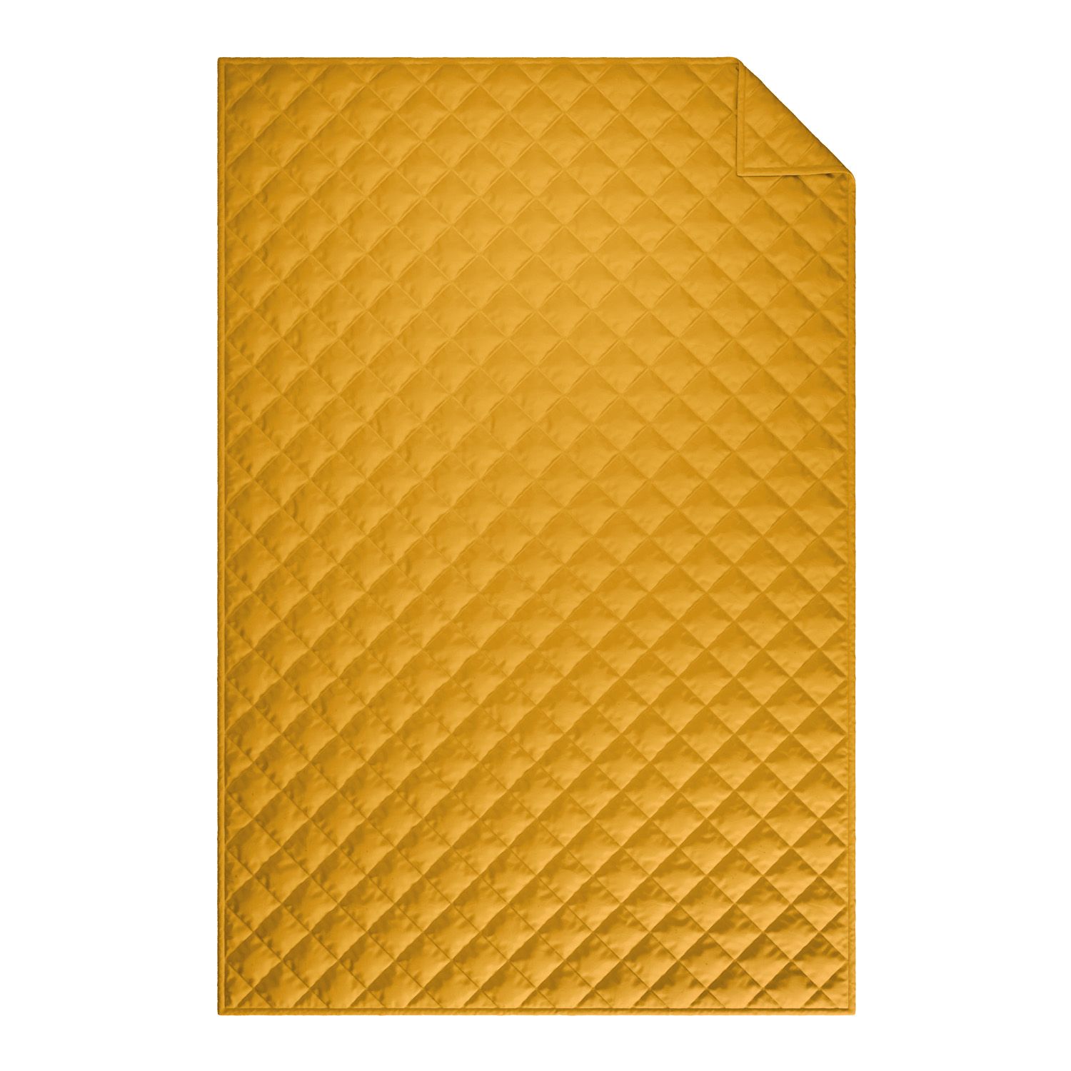 Edredom Infantil Solteiro Amarelo Mostarda