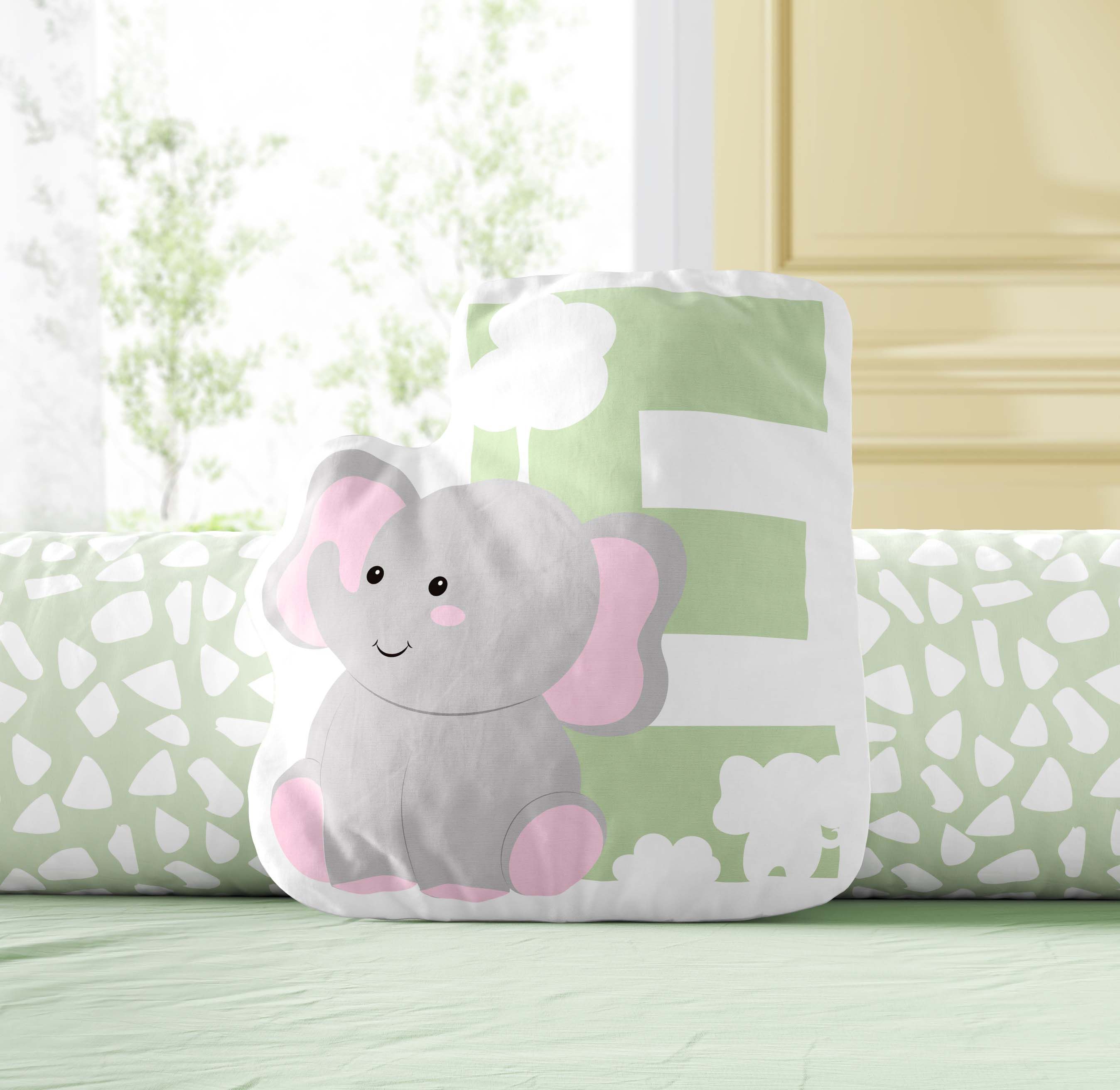 Almofada Amiguinhos Safári Letras de A a Z