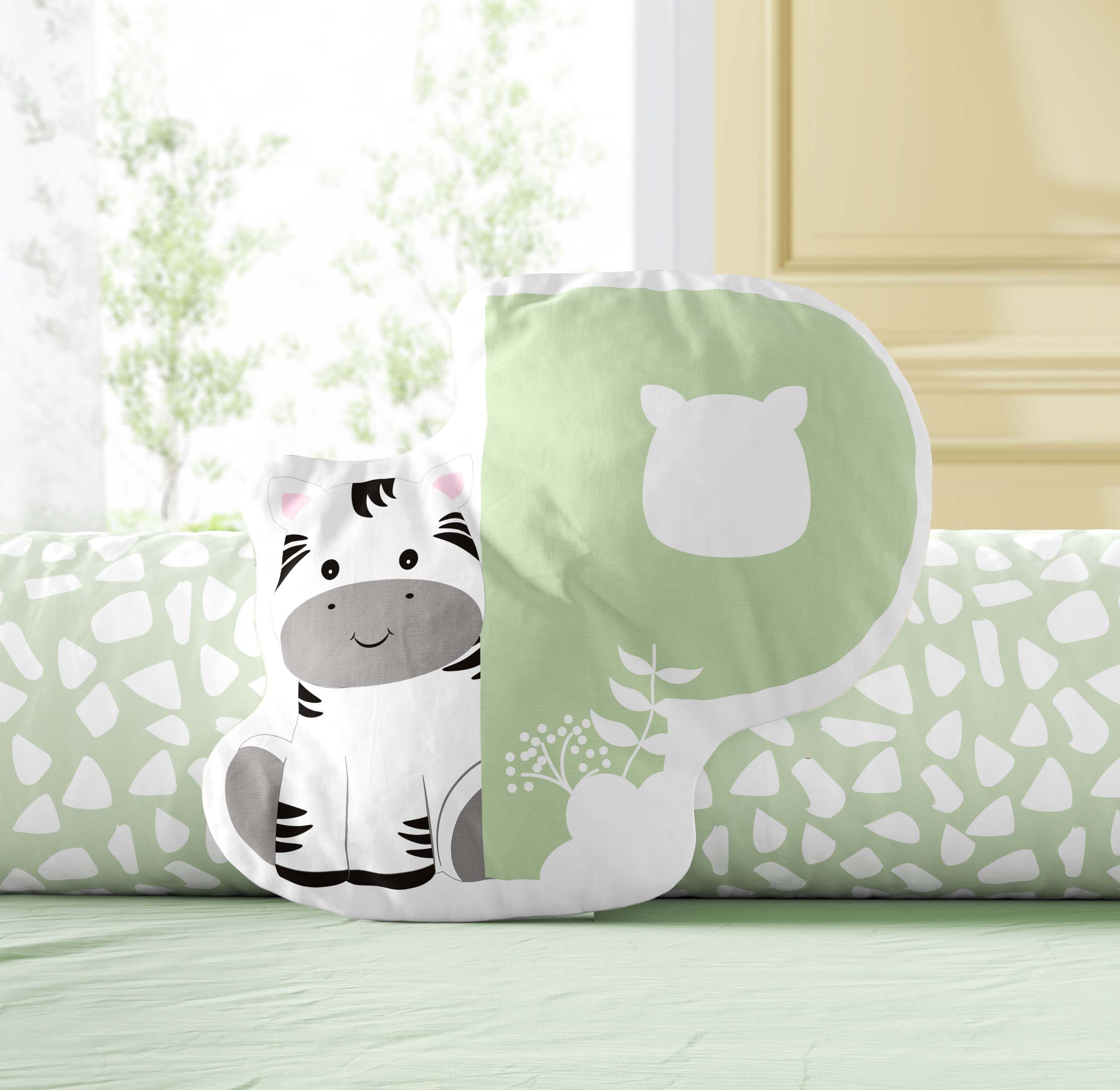 Almofada Amiguinhos Safári Letras de A a Z