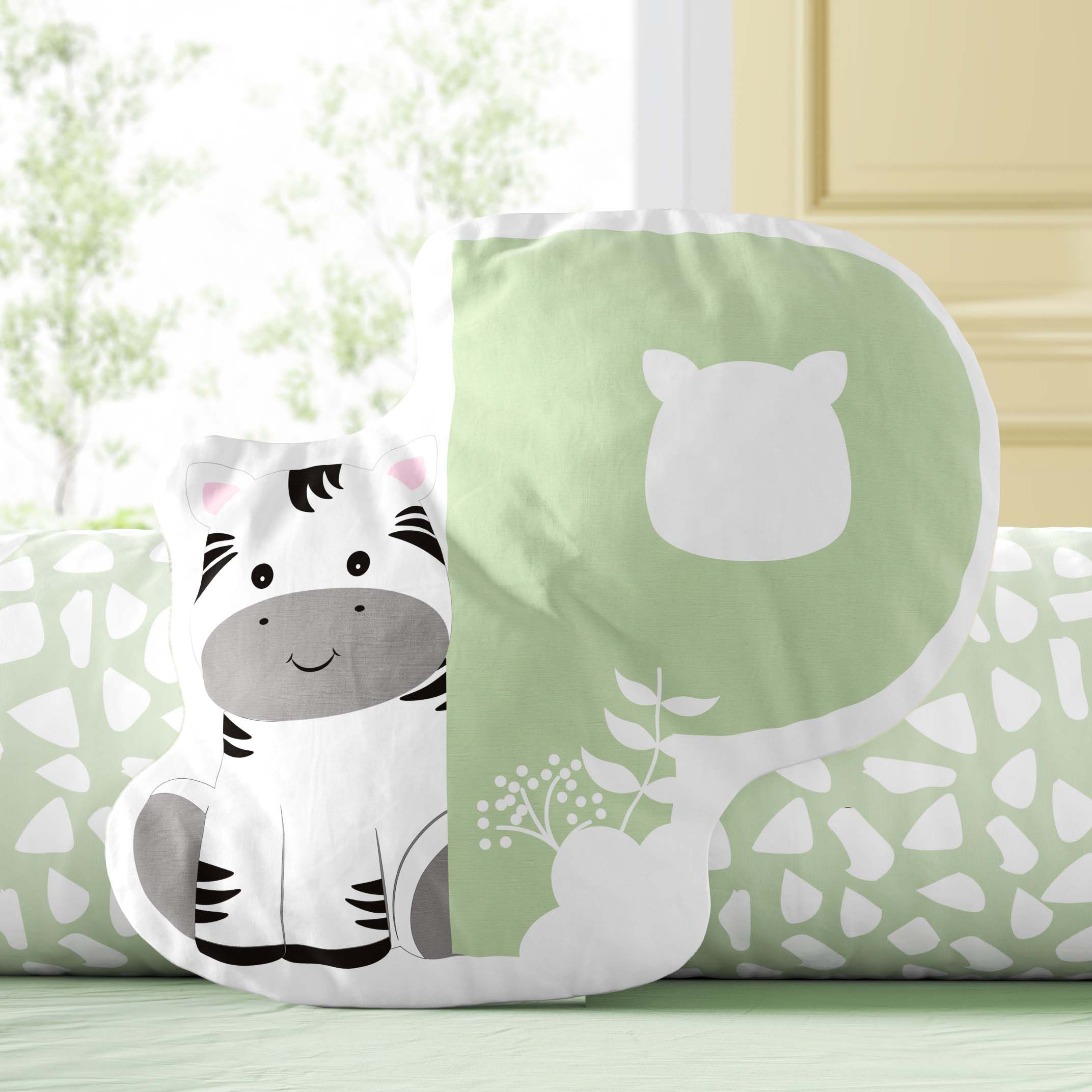 Almofada Amiguinhos Safári Letras de A a Z