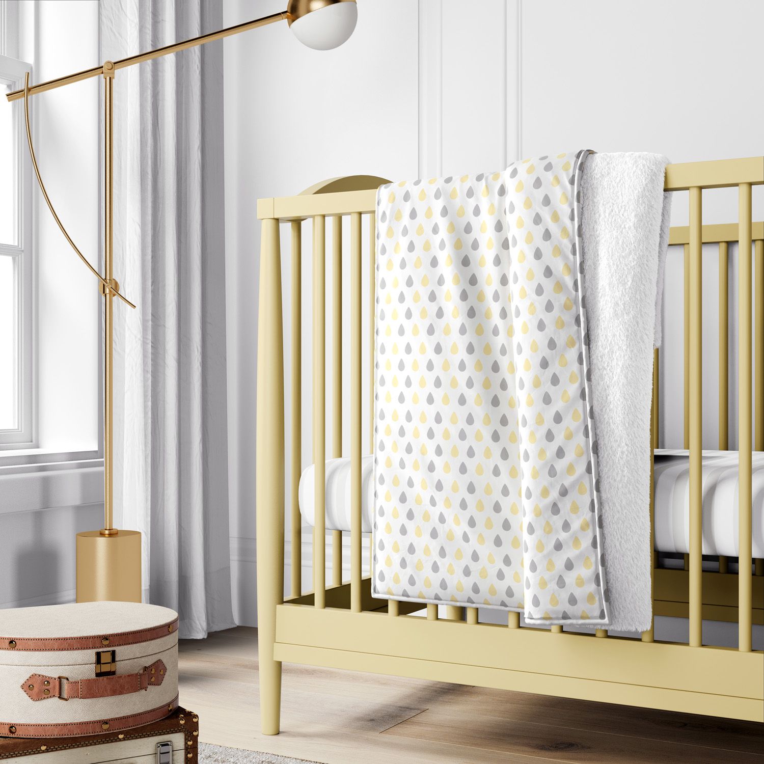 Cobertor Gotas do Céu Azul 1M