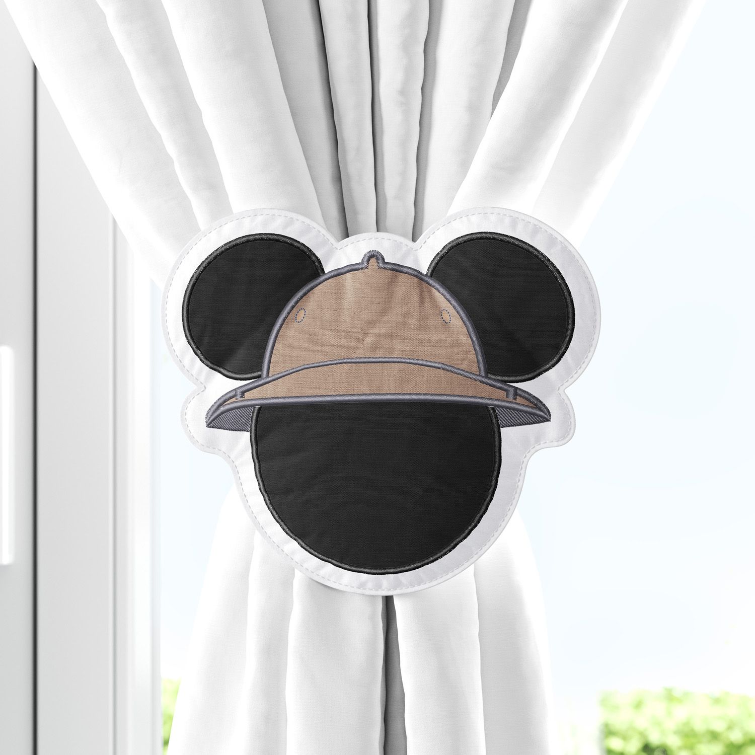 Prendedor de Cortina Mickey Mouse Safári