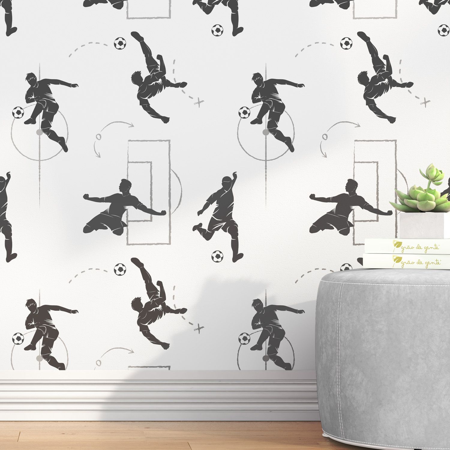 Papel de Parede Jogadores 1,5m