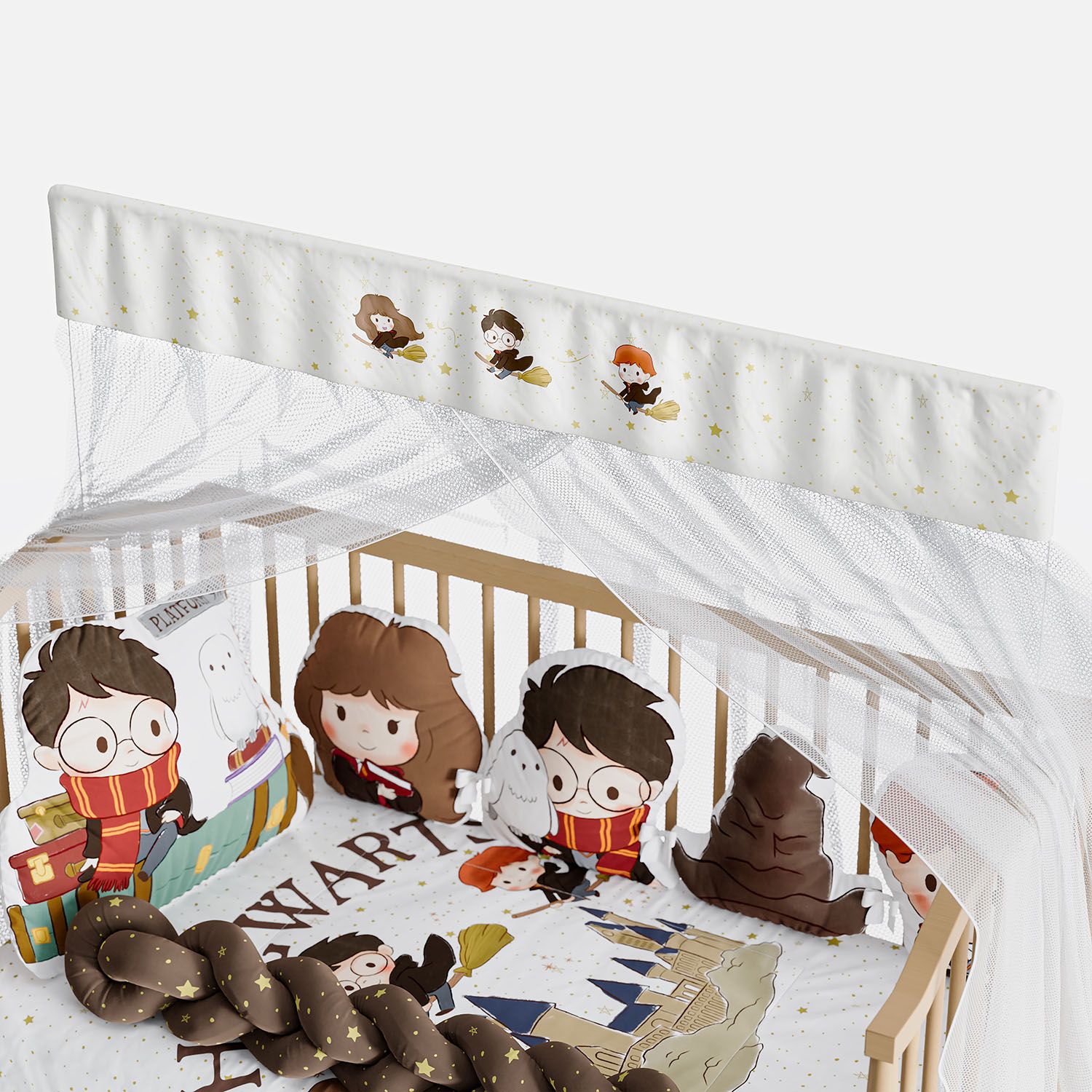 Kit Berço Amiguinhos Harry Potter