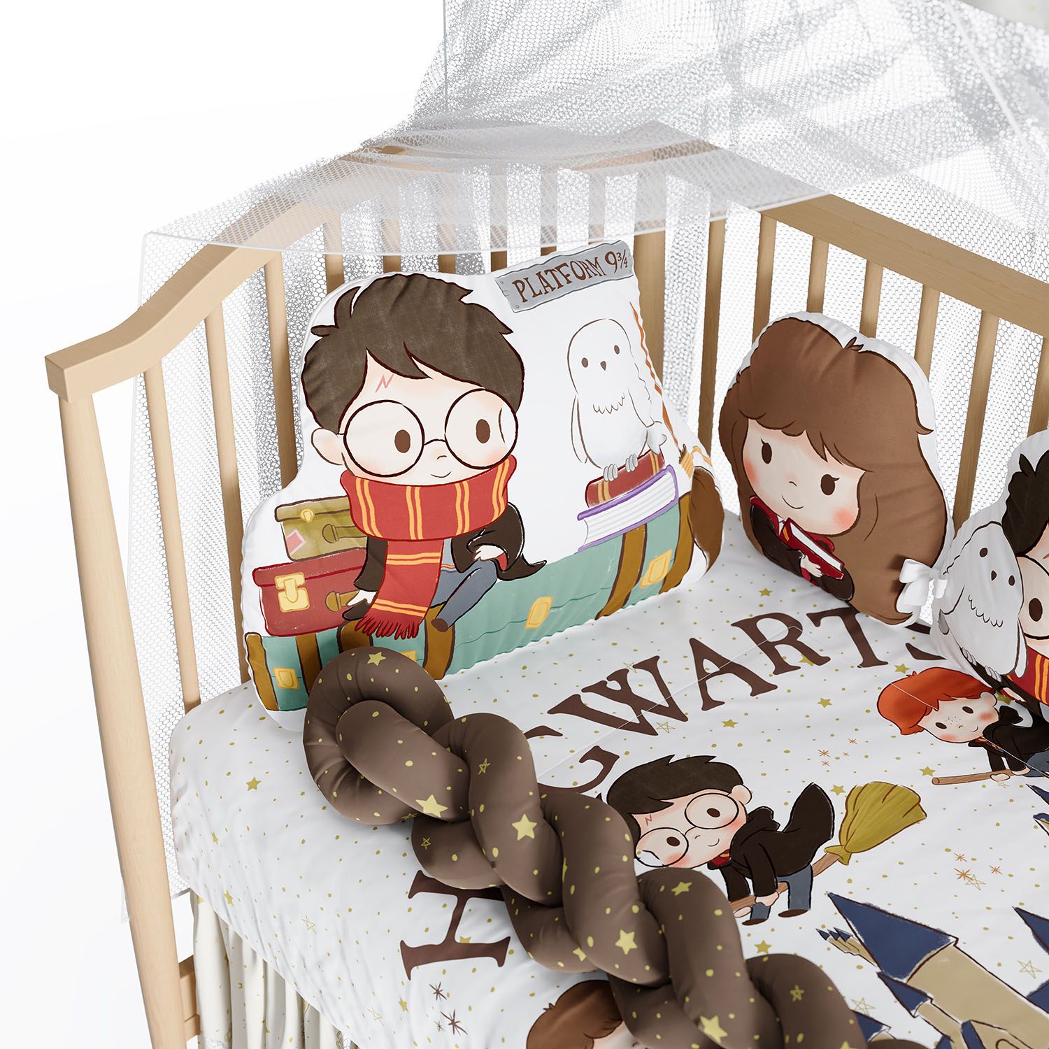 Kit Berço Amiguinhos Harry Potter