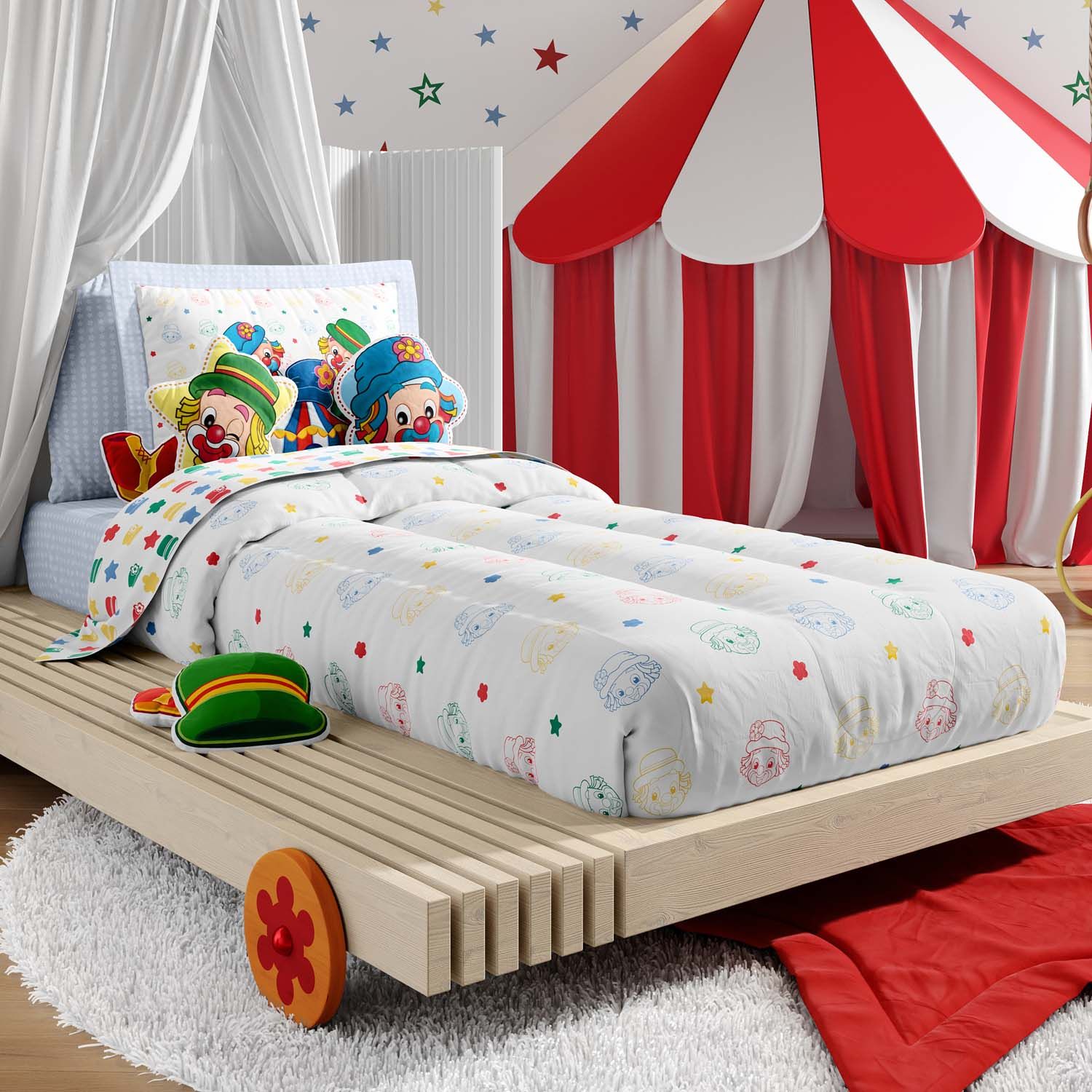 Manta Infantil Solteiro Patati Patatá 1,20M