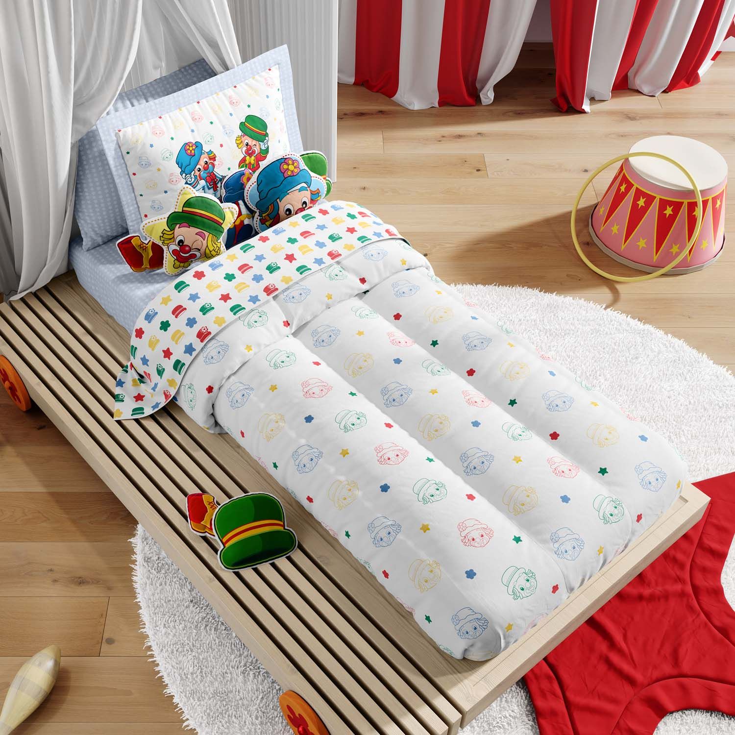 Manta Infantil Solteiro Patati Patatá 1,20M