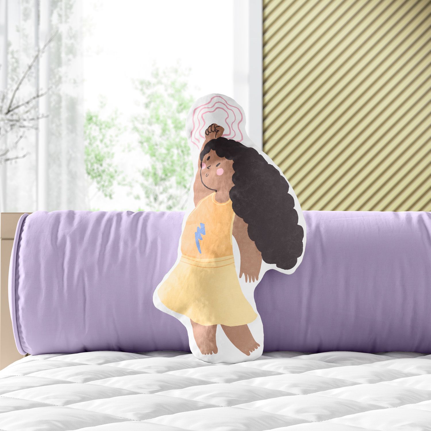 Almofada Heroína Super Coragem