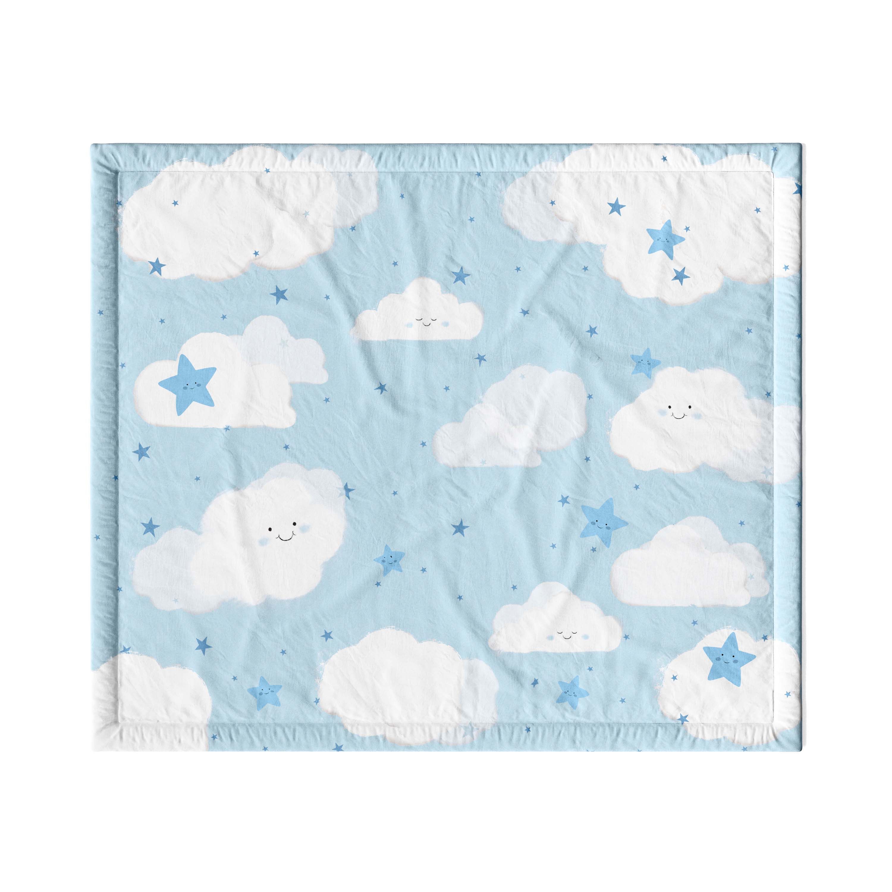 Tapete Mesversário Nuvem de Algodão Rosa