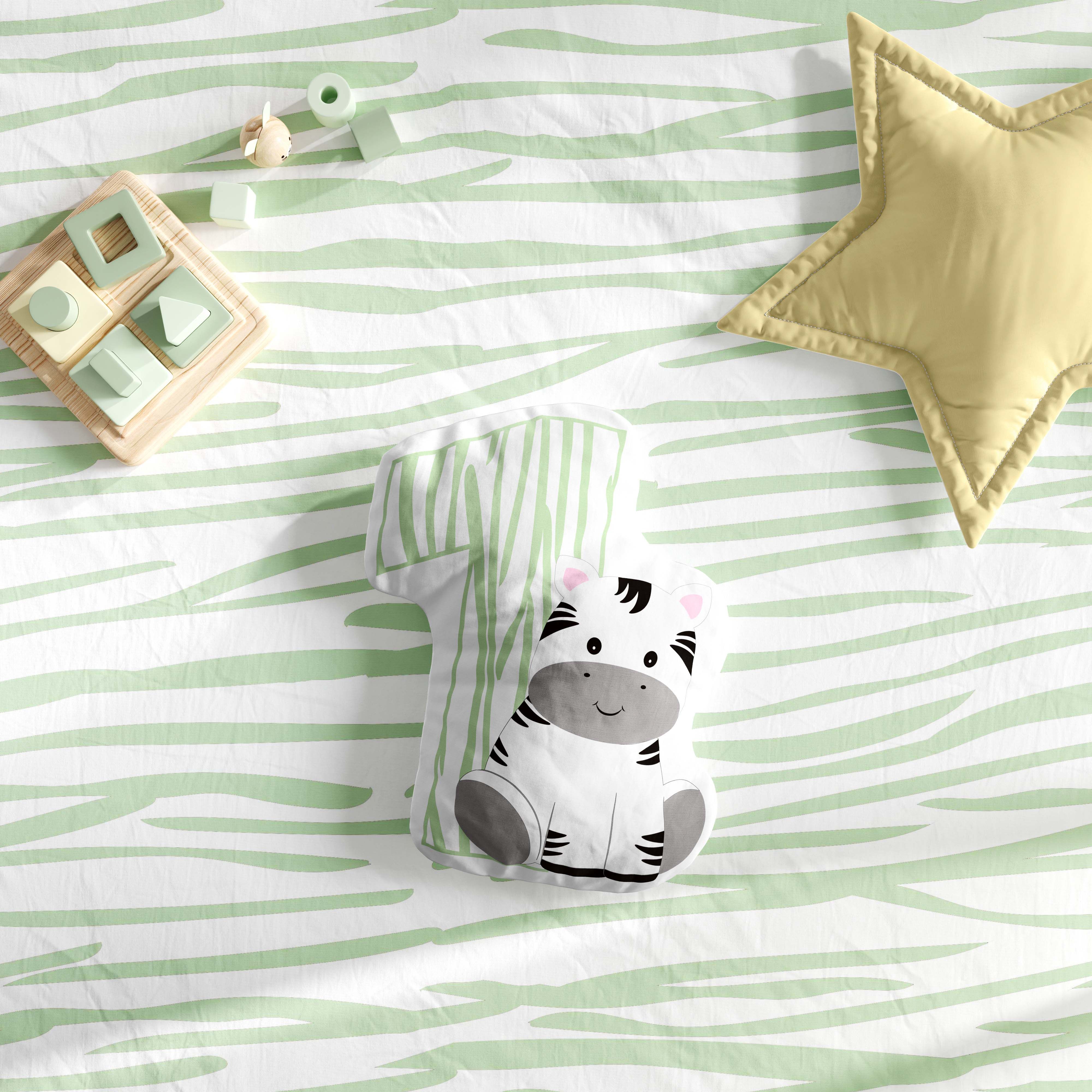 Almofada Mesversário Amiguinhos Safári